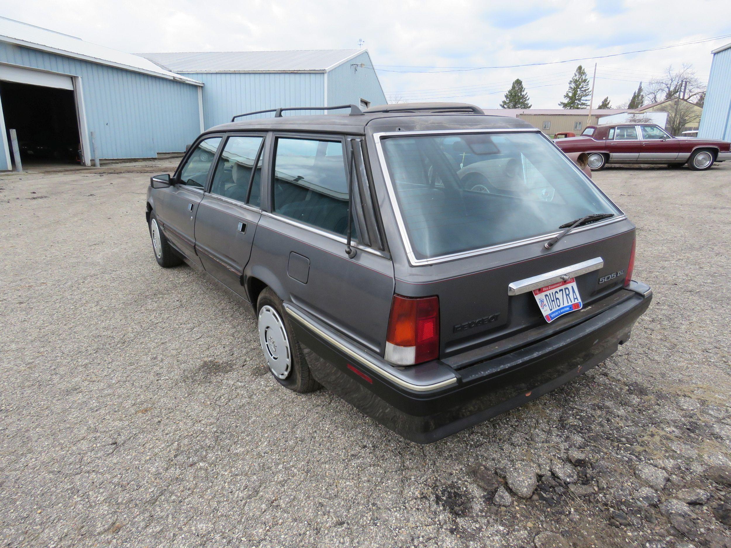 1989 Peugeot 604 turbo Diesel Wagon