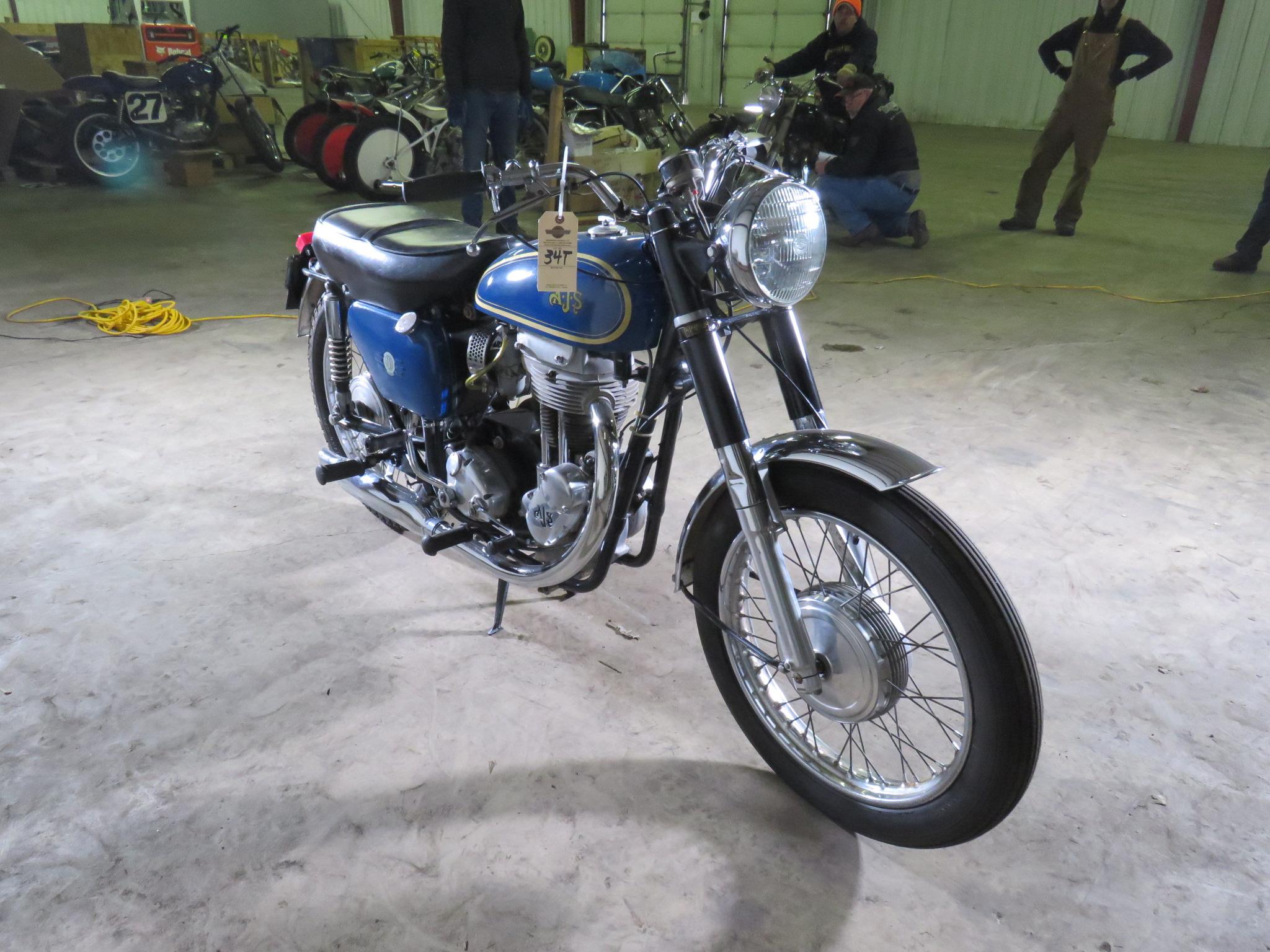 1961 AJ Stevens Motorcycle