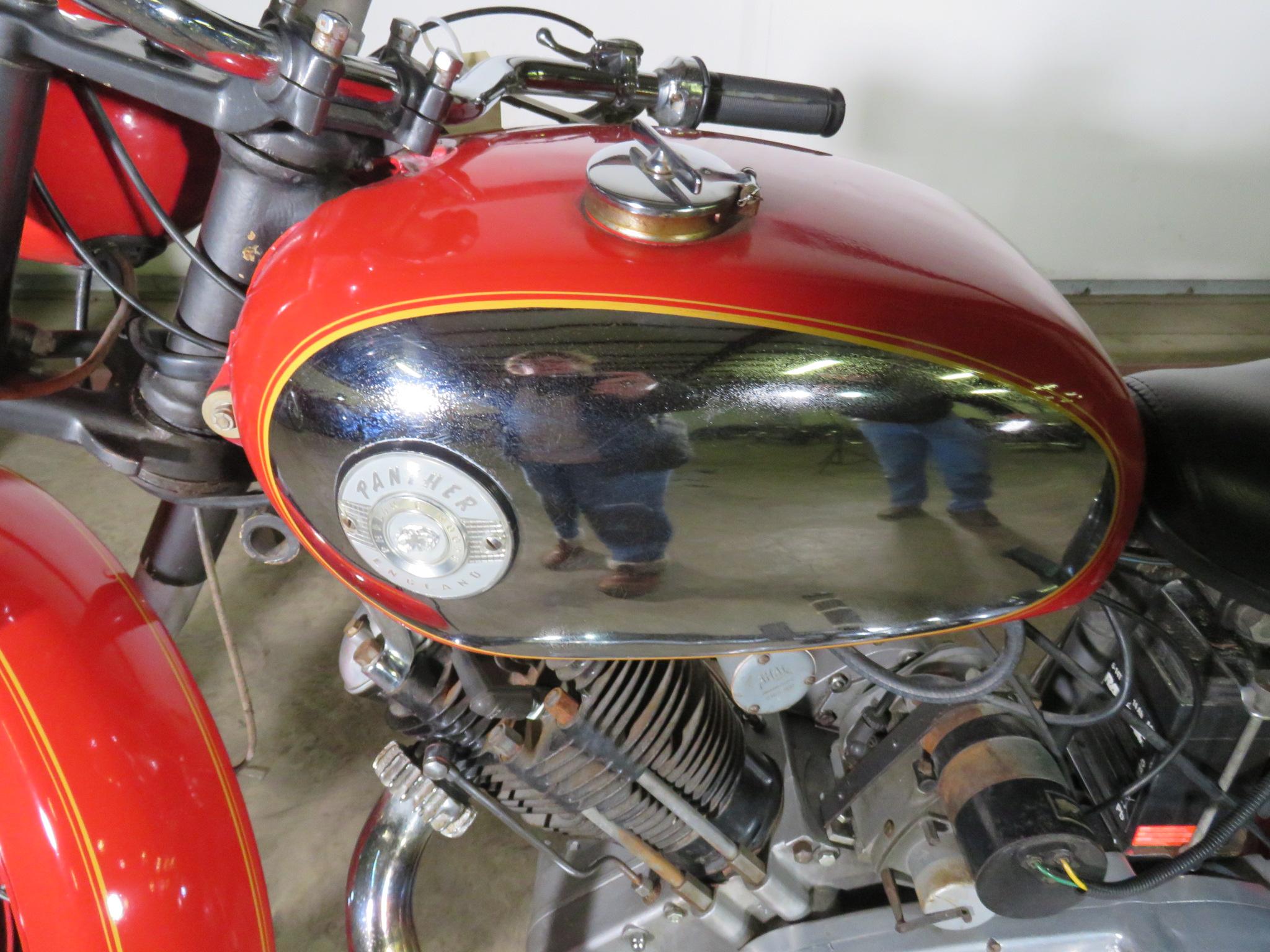 1965 Panther Model 120 Motorcycle