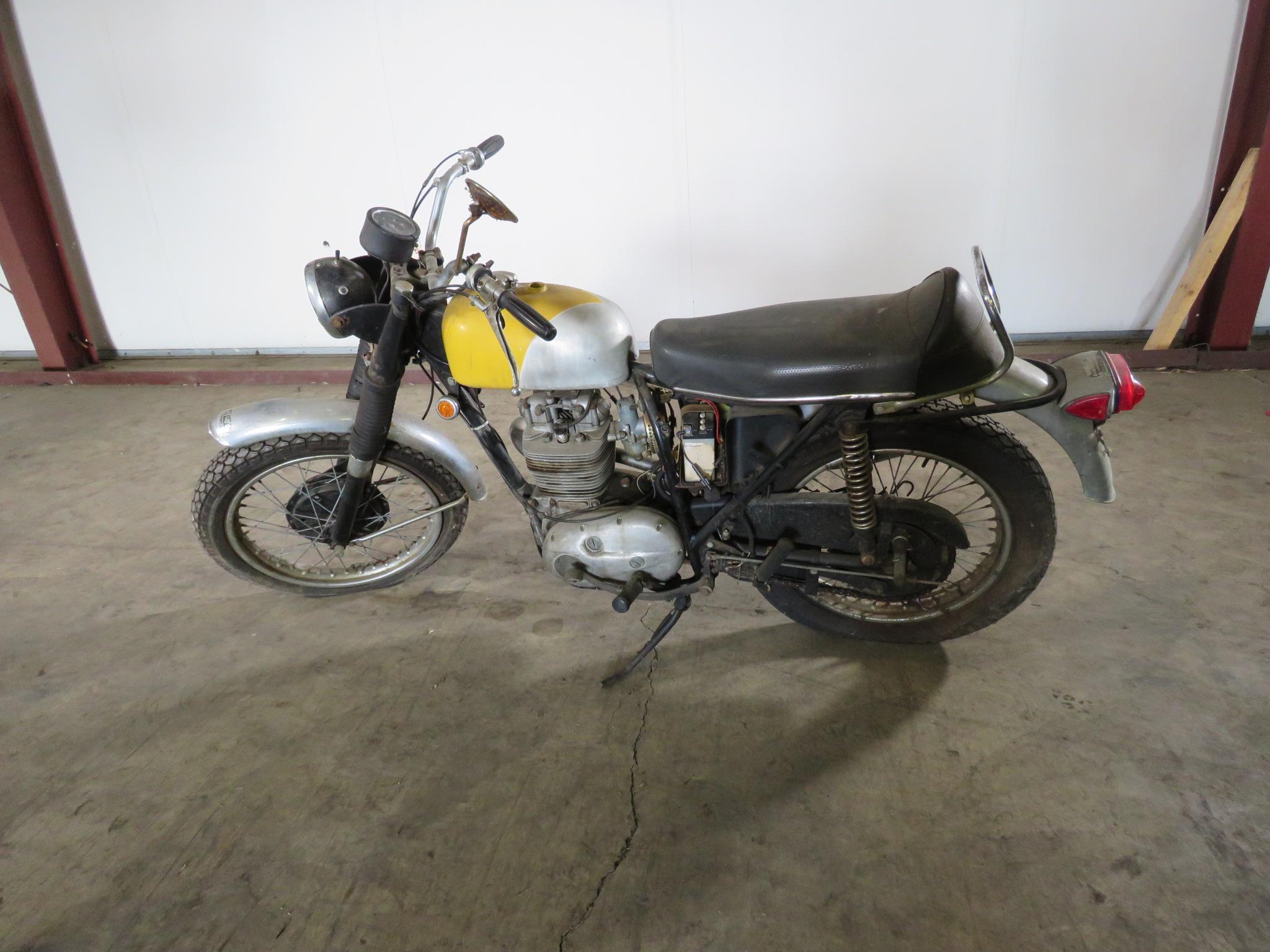 1970 BSA B44 Victor Special Motorcycle