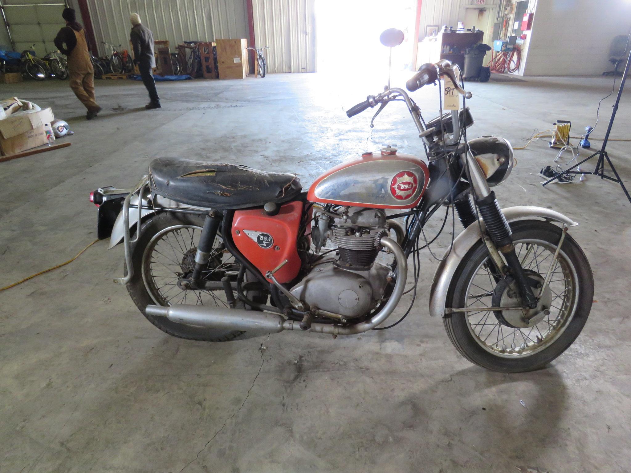 1965 BSA Lightning Motorcycle