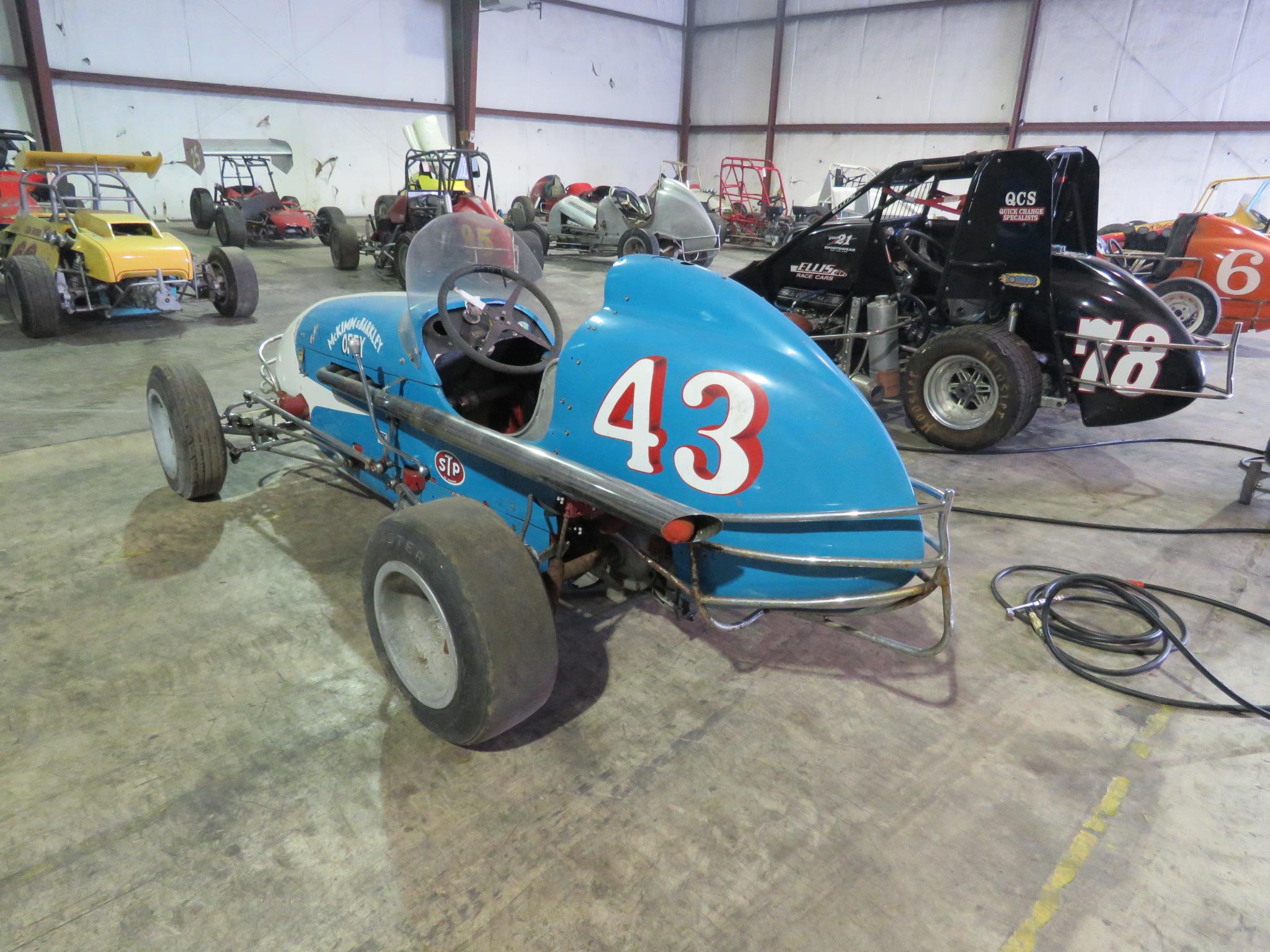 Vintage Kurtis Kraft Midget Racecar