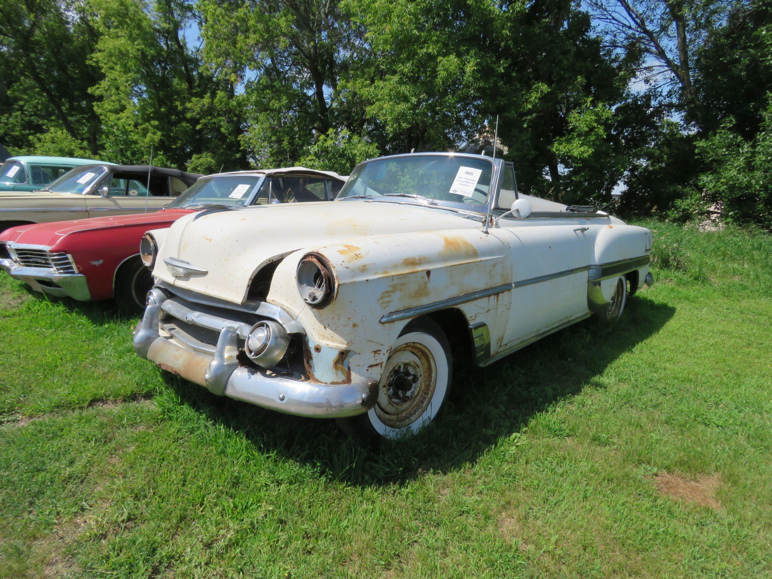 1953 Chevrolet Convertible for Restore