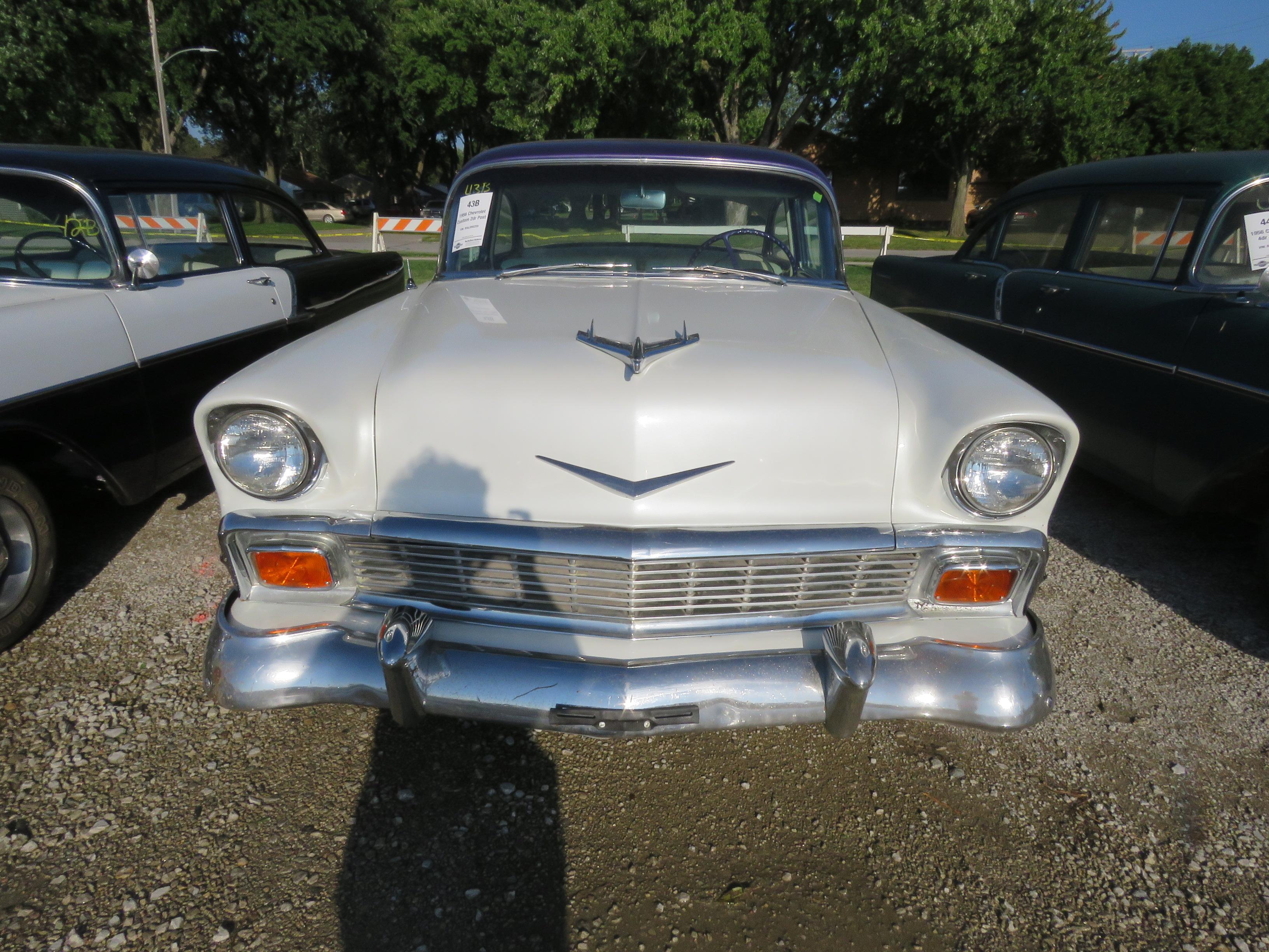 1956 Chevrolet Custom 2dr Post