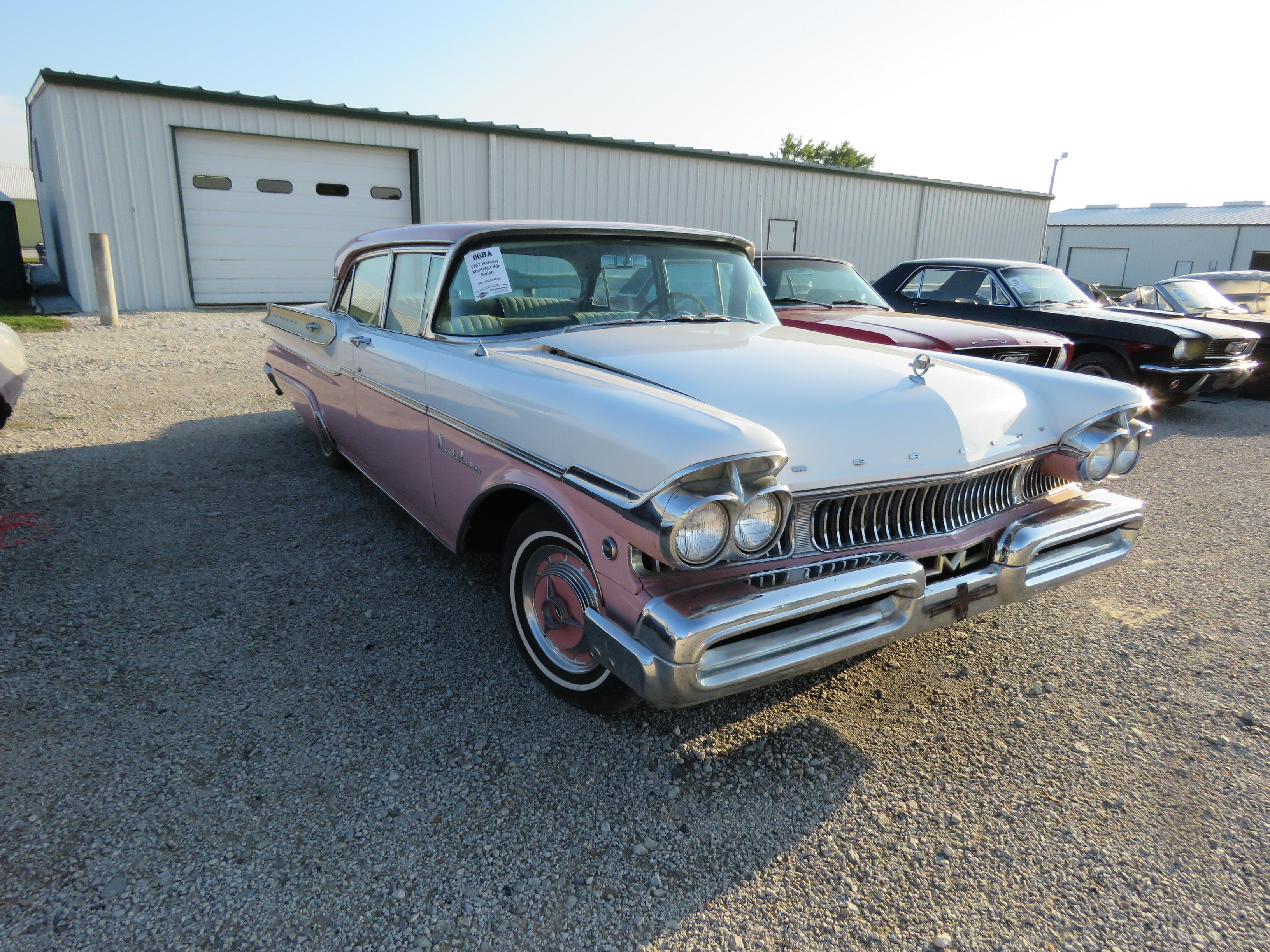 1957 Mercury Montclair 4dr Sedan