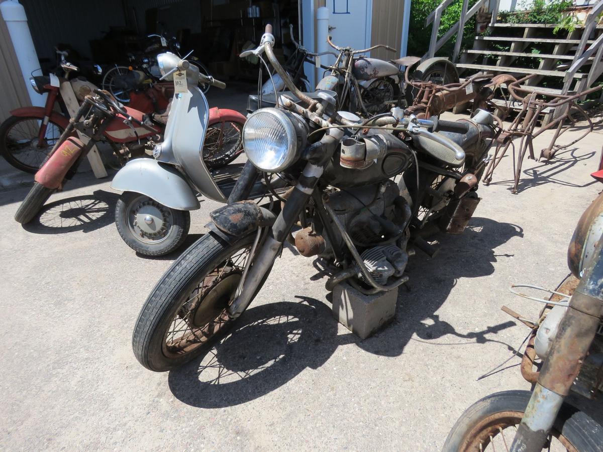 1953 Zundapp Motorcycle