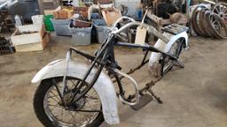 RARE 1930's Indian 4 cylinder Motorcycle