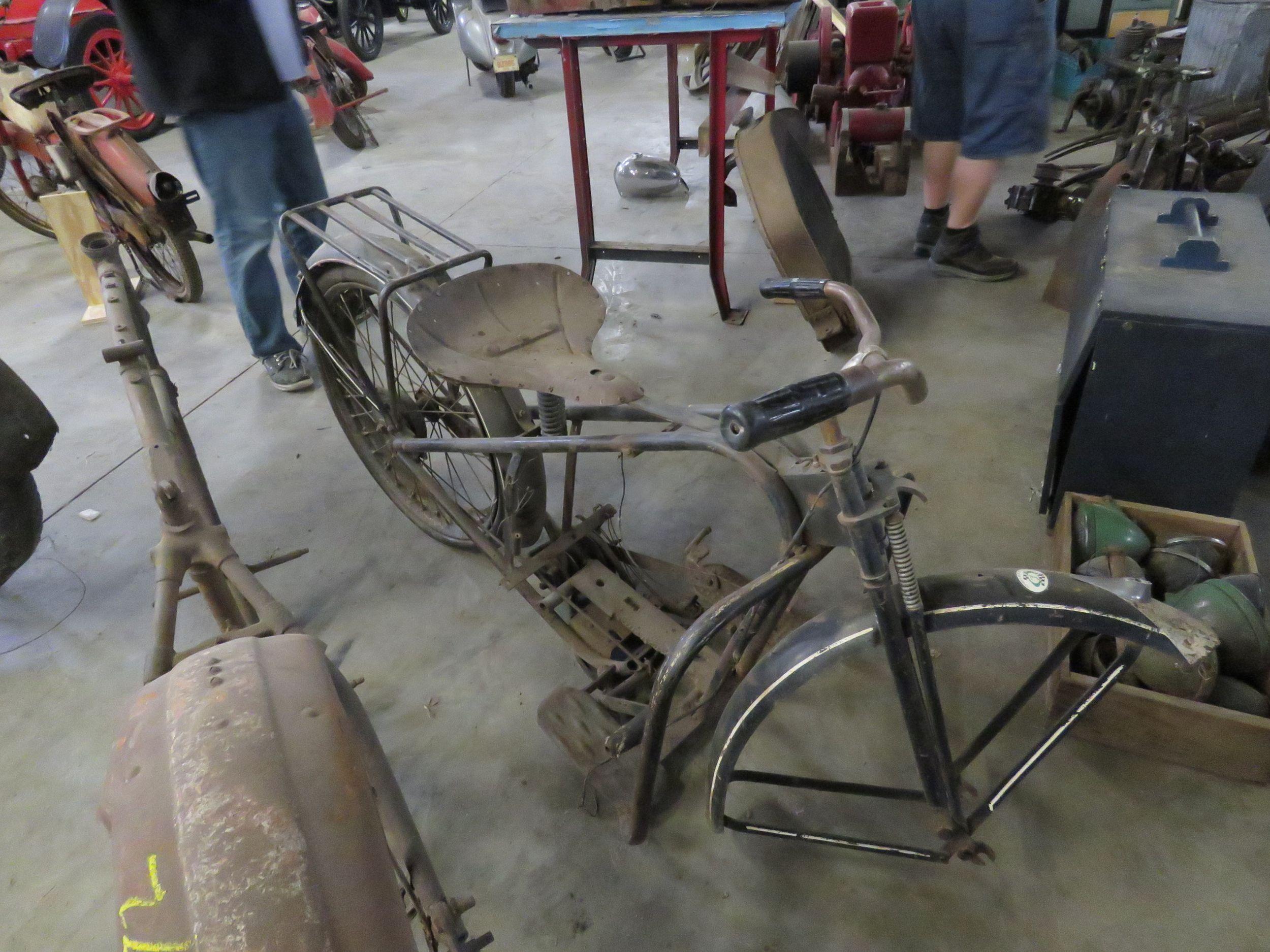 Vintage Servicycle Motorcycle Project