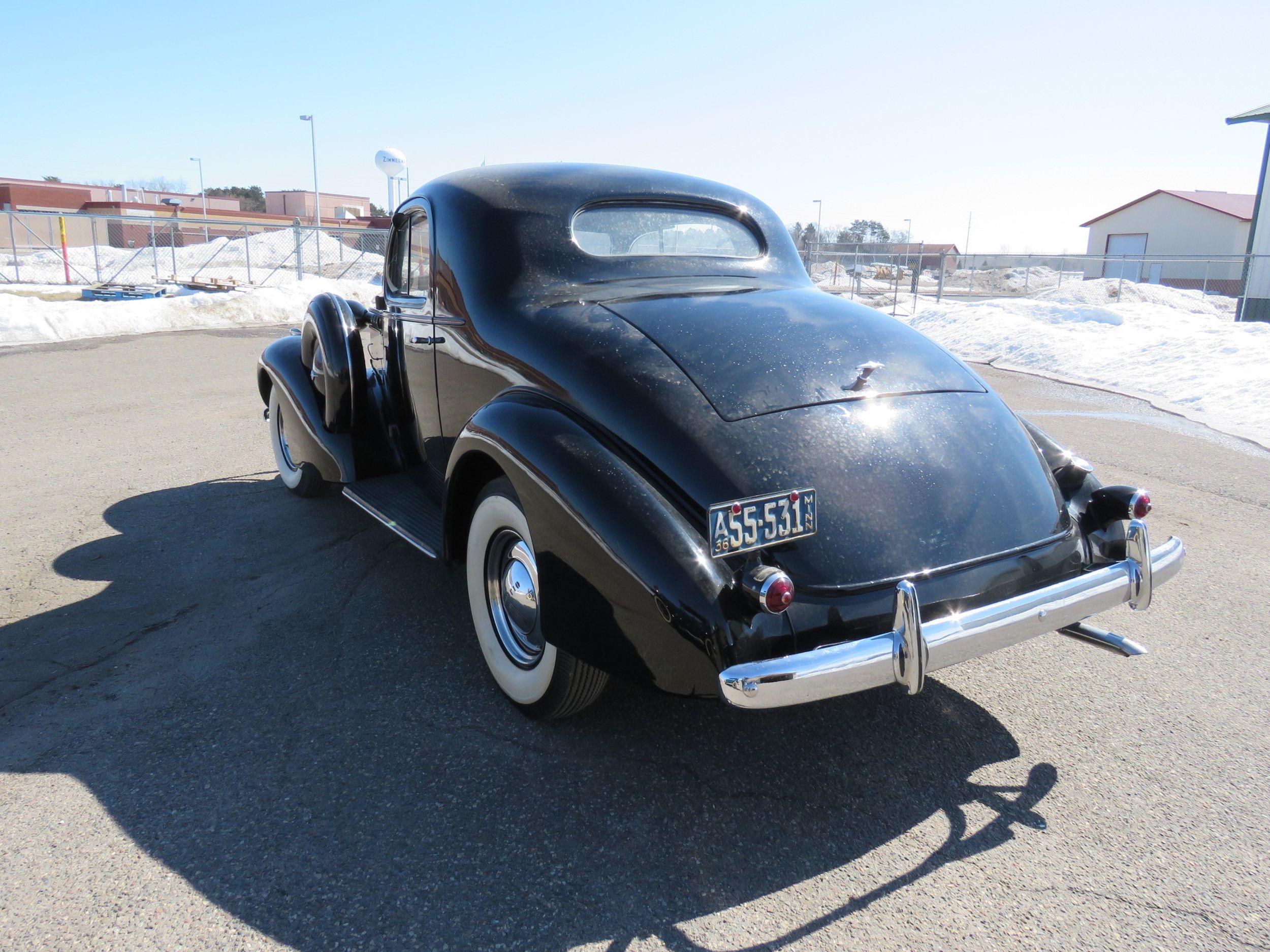 1936 Oldsmobile 3 Window Coupe