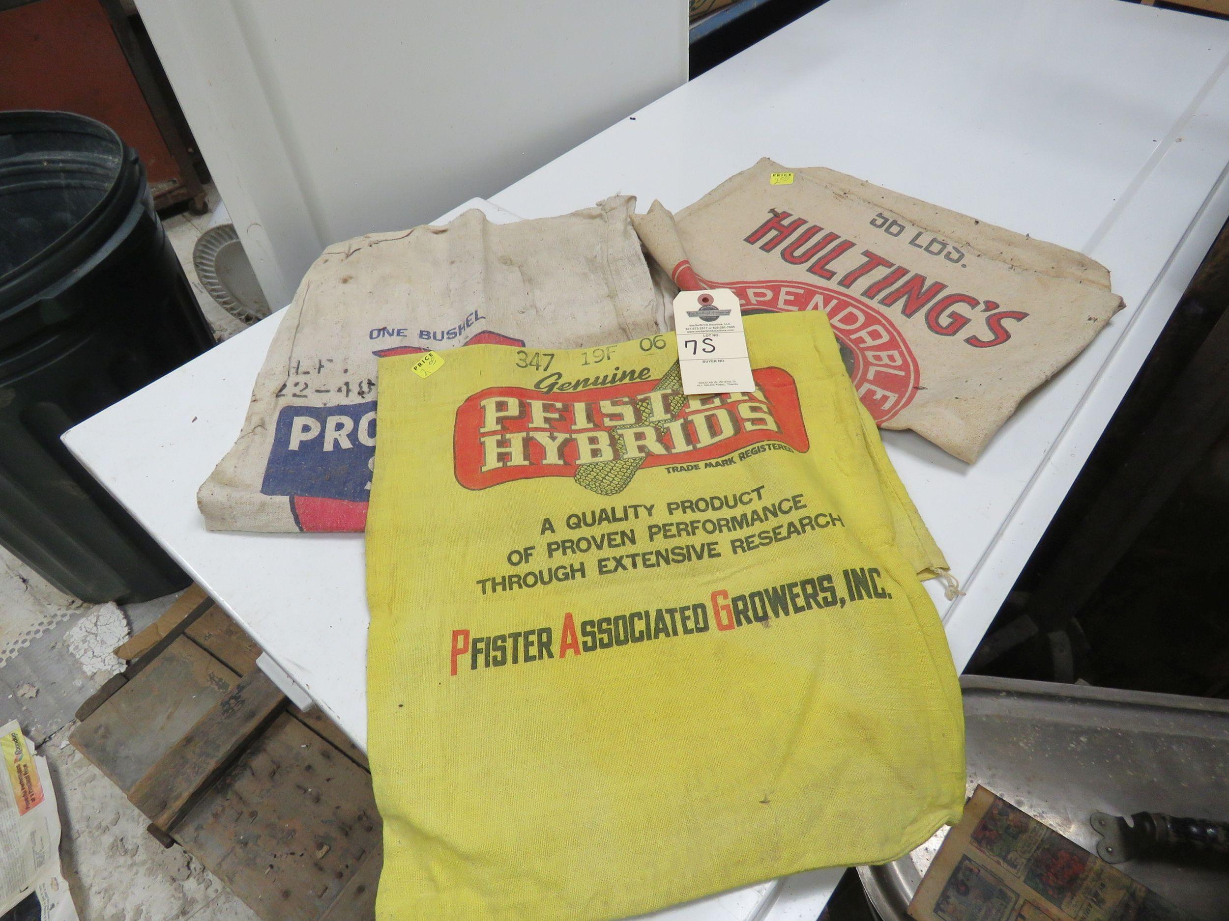 Antique Feed and Seed Bags