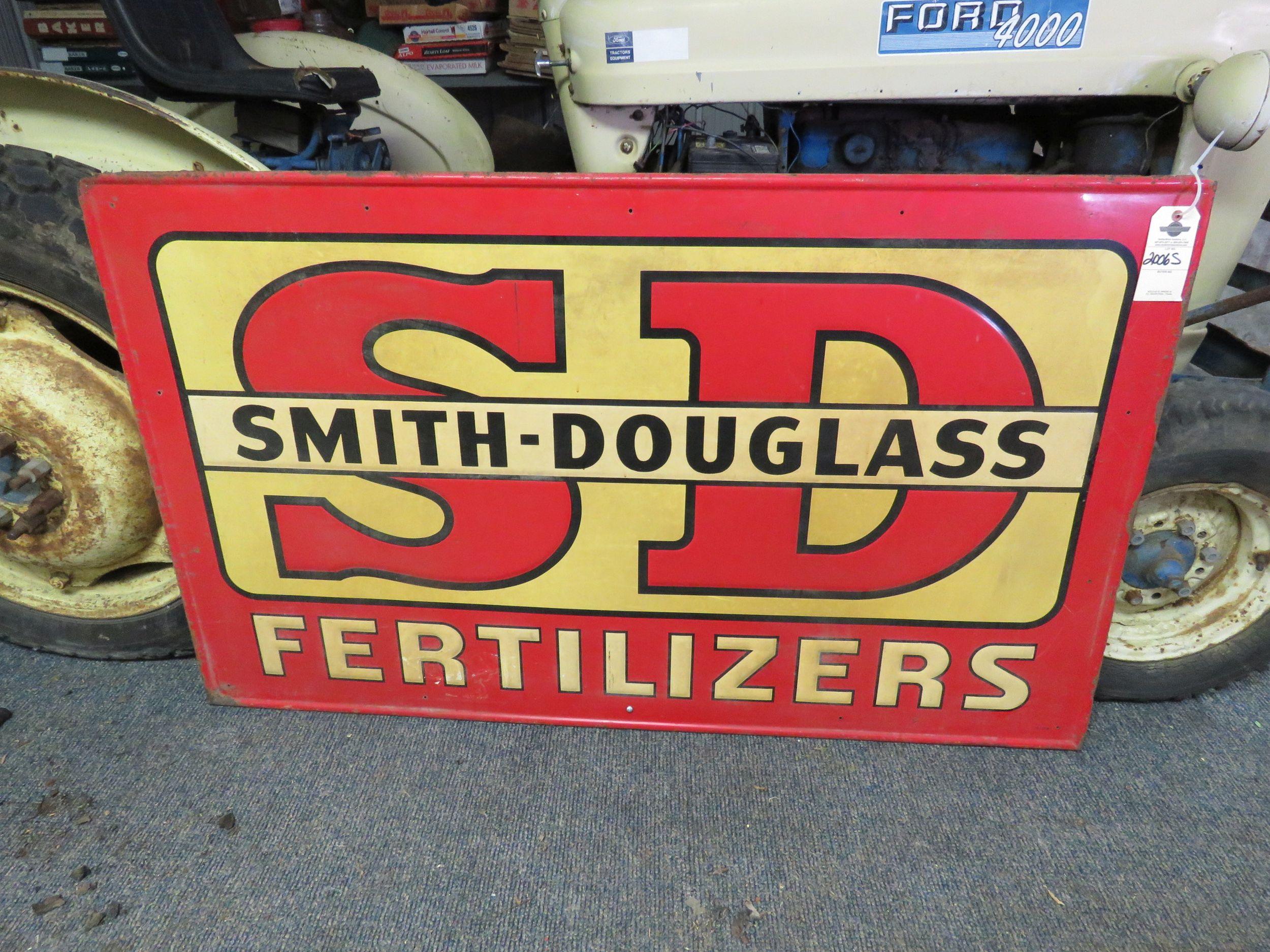 Smith Douglas Painted Tin Sign