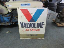 Valvoline Painted Tin sign