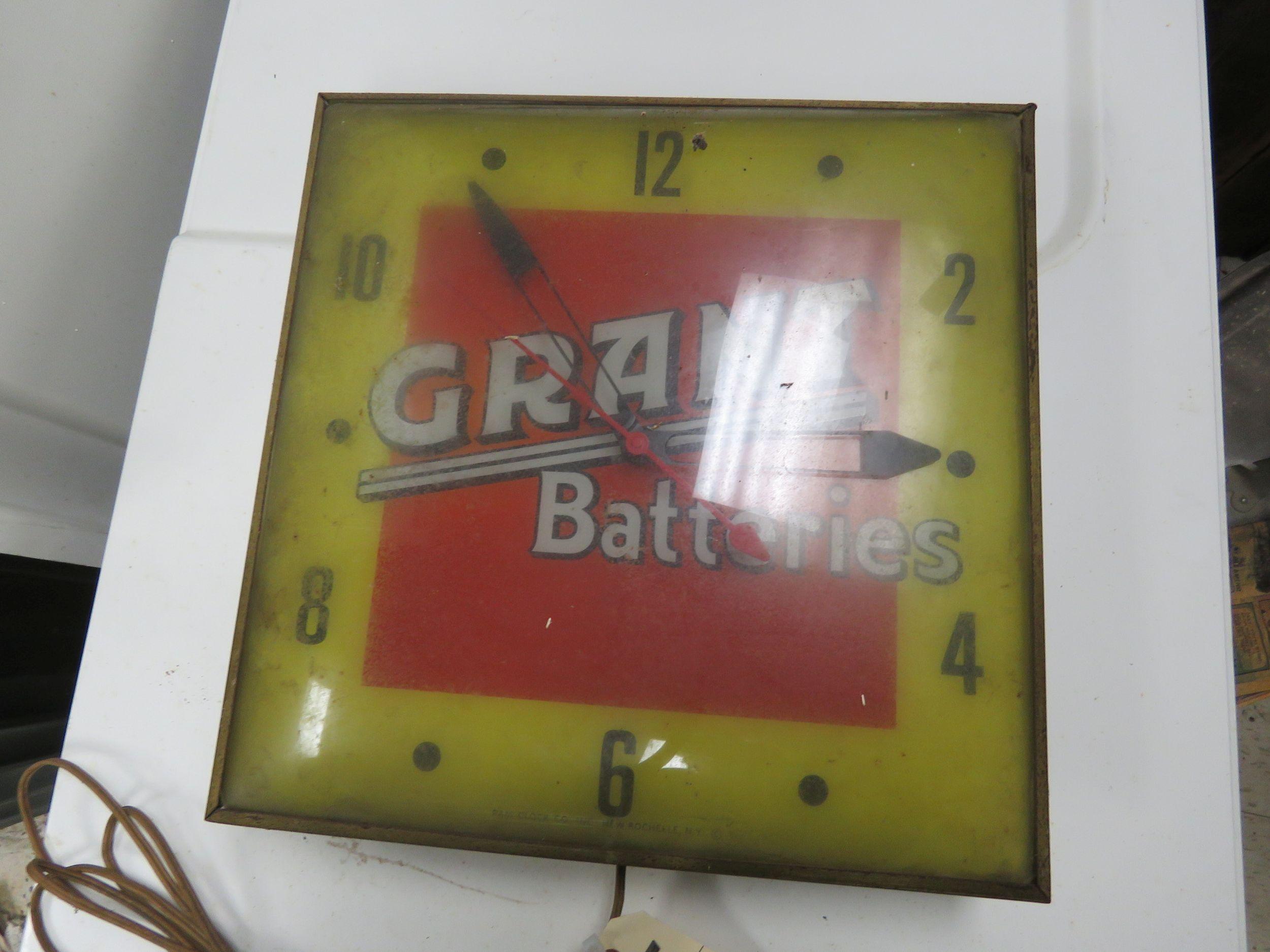 Grant Batteries Clock