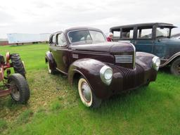 1939 Chrysler Royal 4dr Suicide Sedan