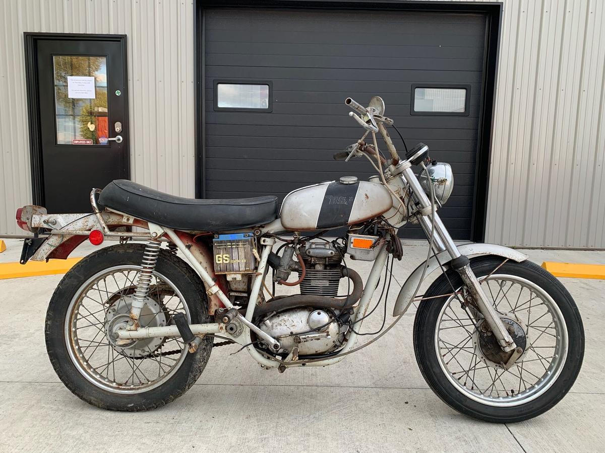 1971 BSA B25SS 250cc Motorcycle