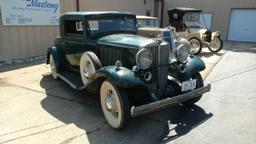 1932 Hupmobile Rumble seat Coupe