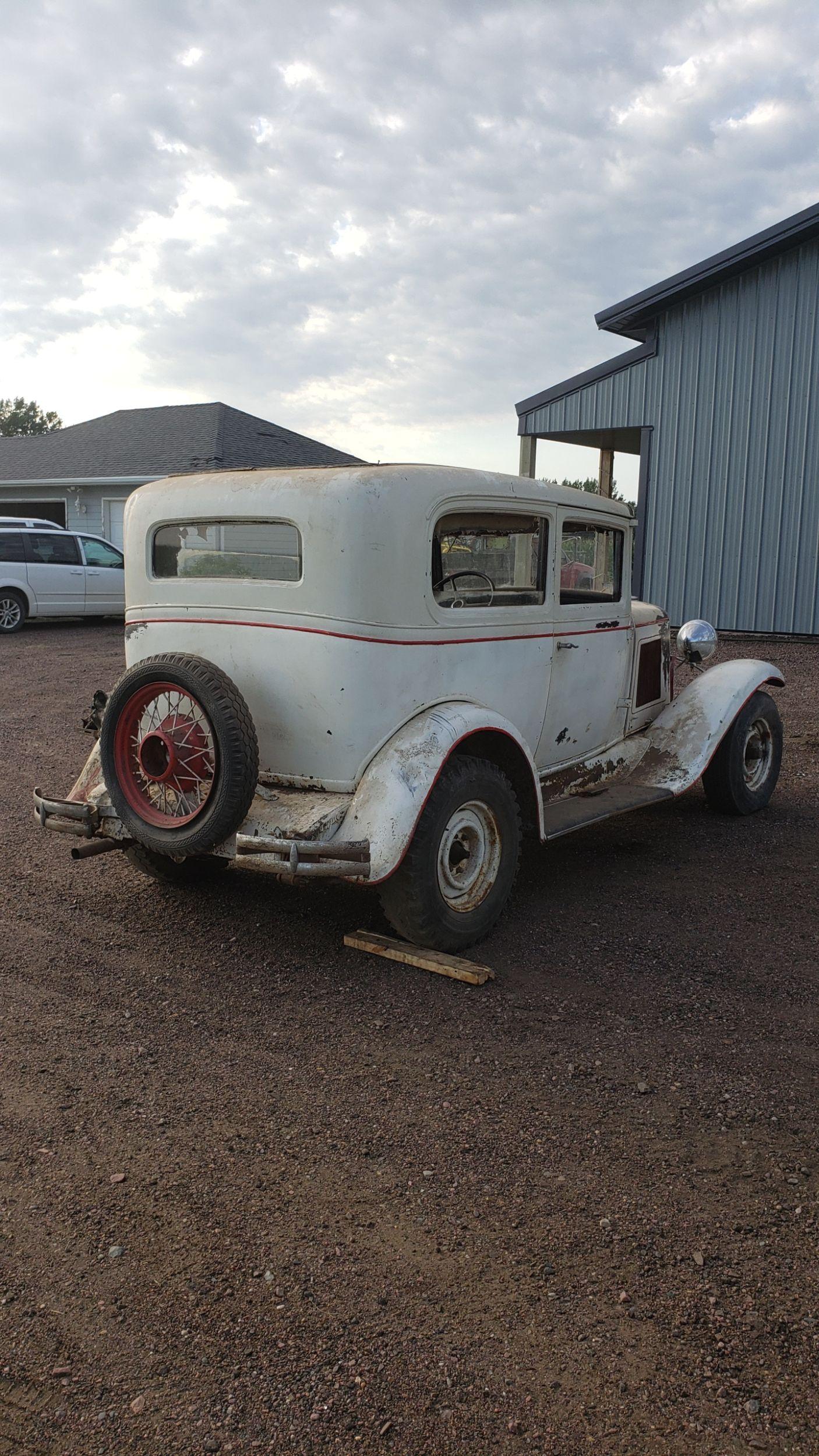 1931 Chevrolet 2dr Sedan for Rod or Restore