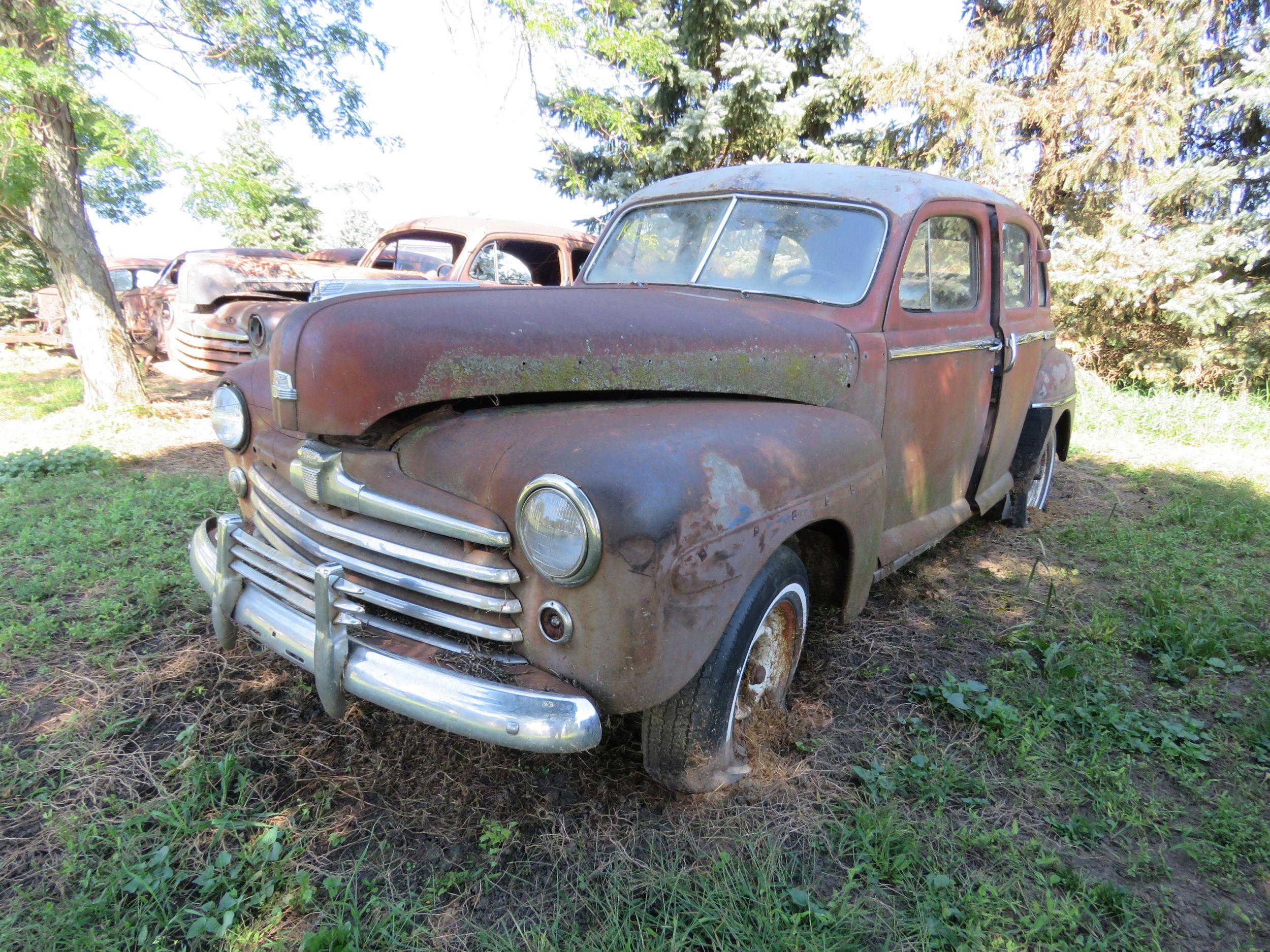 1947-8 Ford 4dr Suicide Sedan for Project or Parts