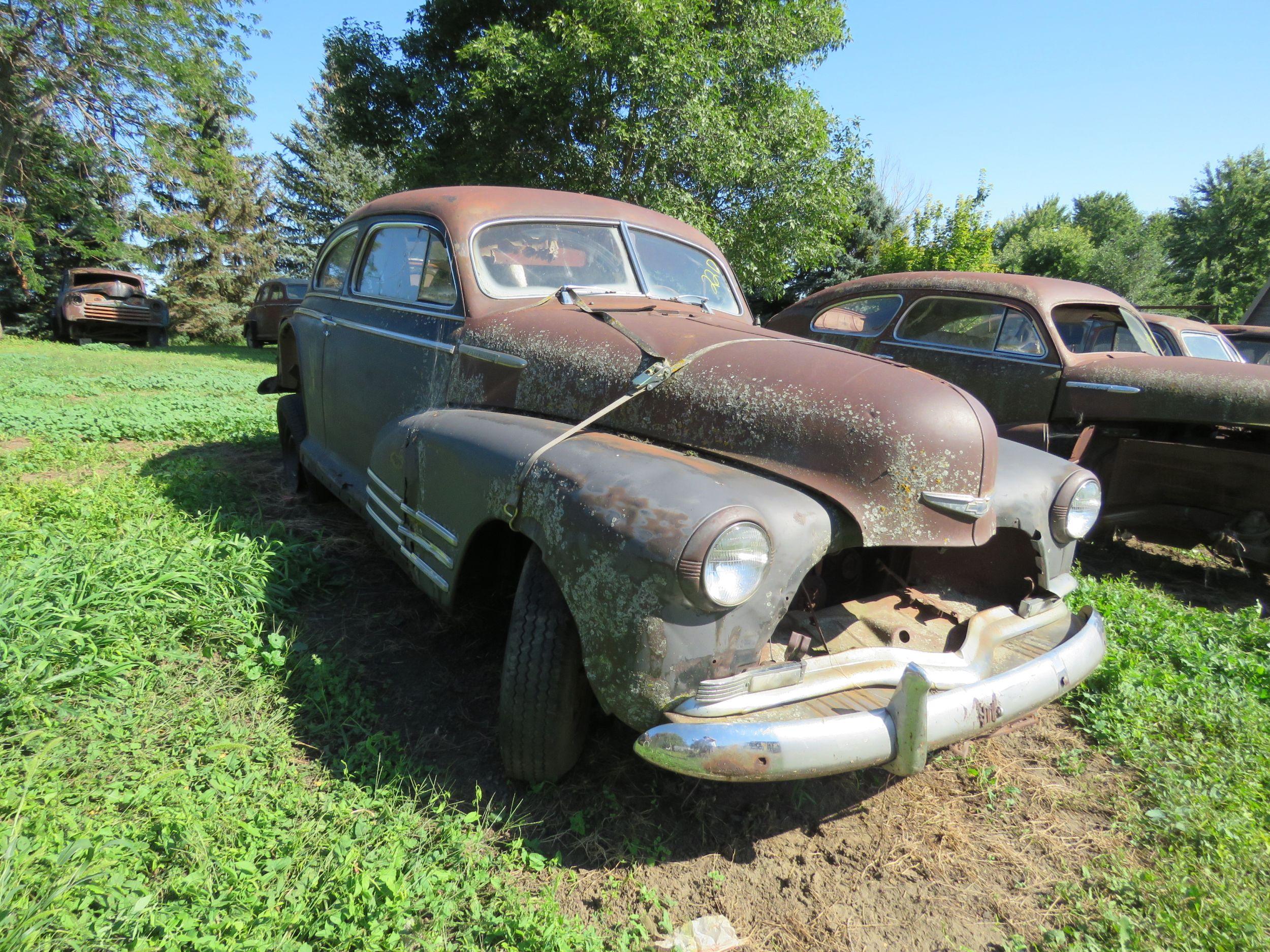 1947 Chevrolet Fleet master 2dr Sedan for Project or Parts