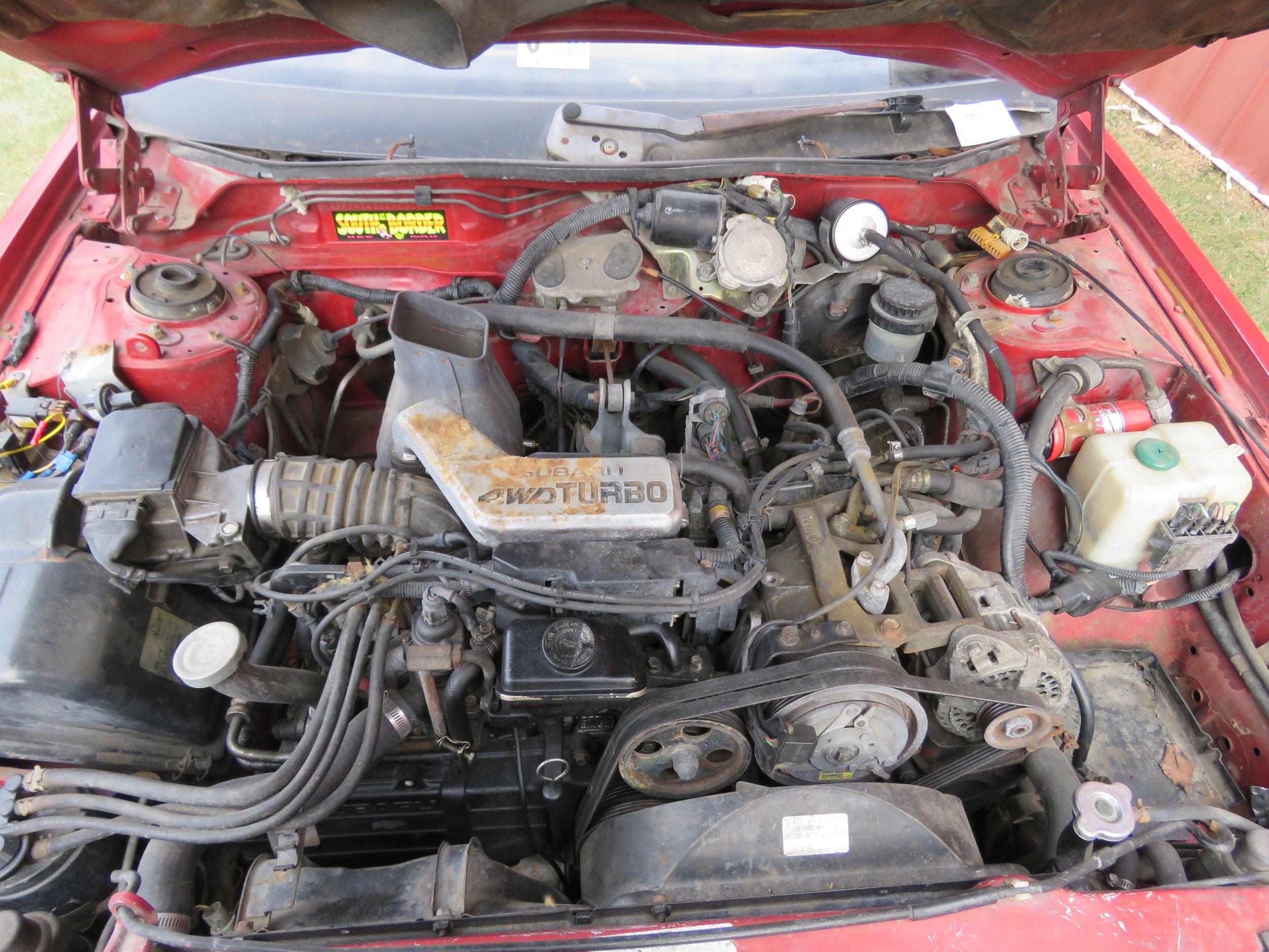 1987 Subaru XT Turbo for parts