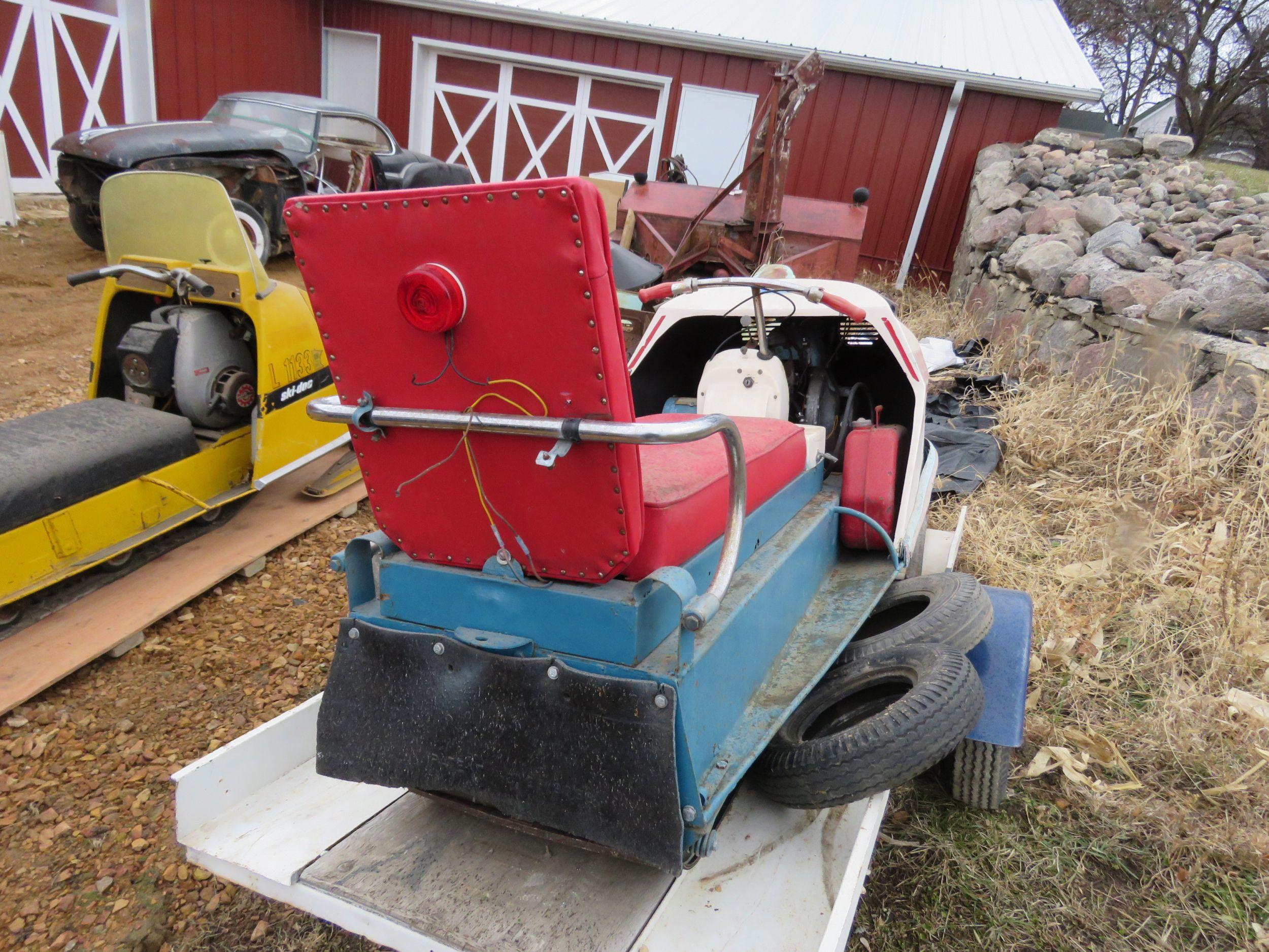 Vintage Polaris Mustang Snowmobile