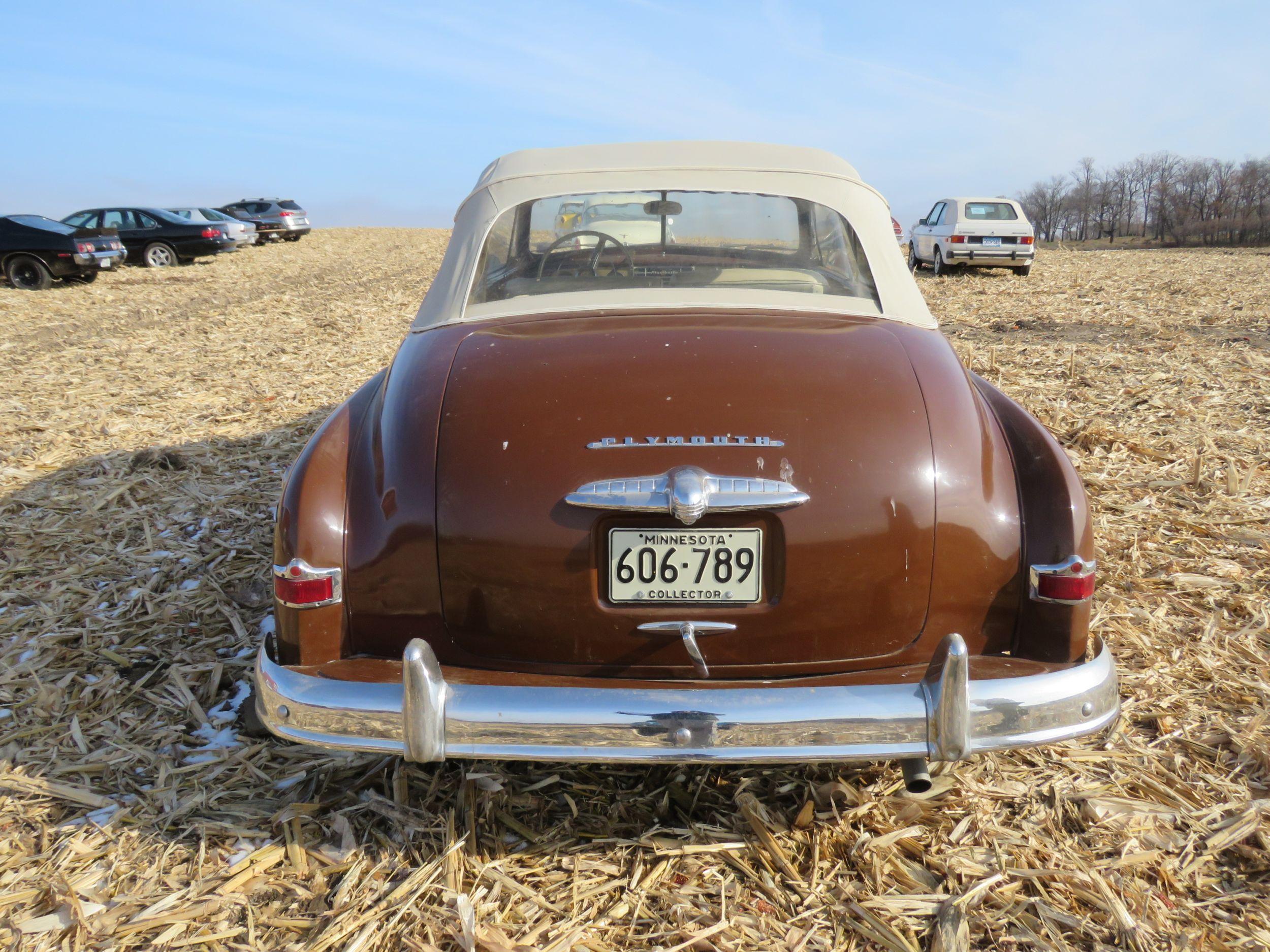 1950 Plymouth Special Deluxe Convertible