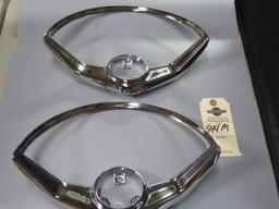 1957-60 NOS STUDEBAKER HORN RINGS