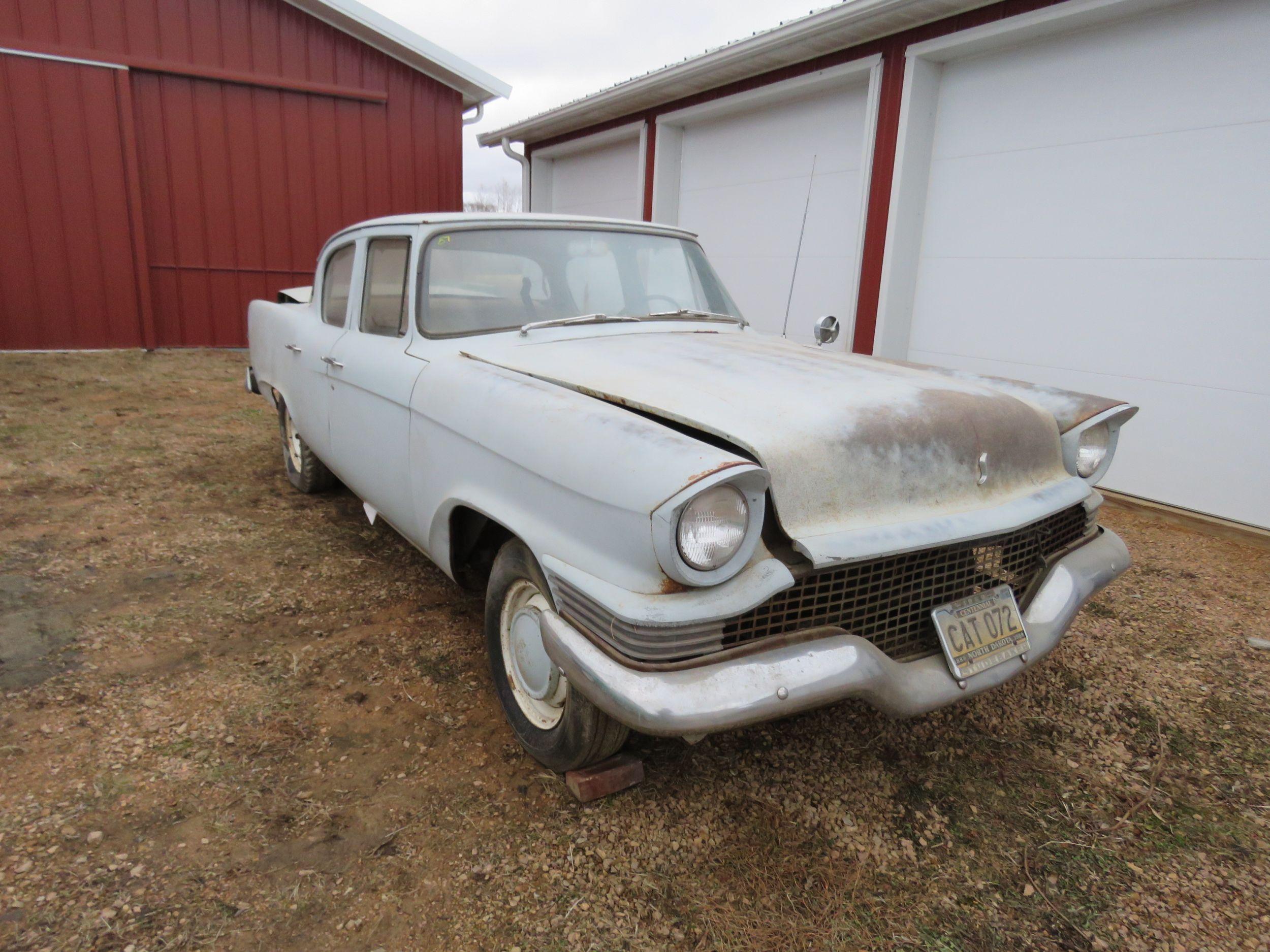 1958 Studebaker Scottsman 4dr Sedan