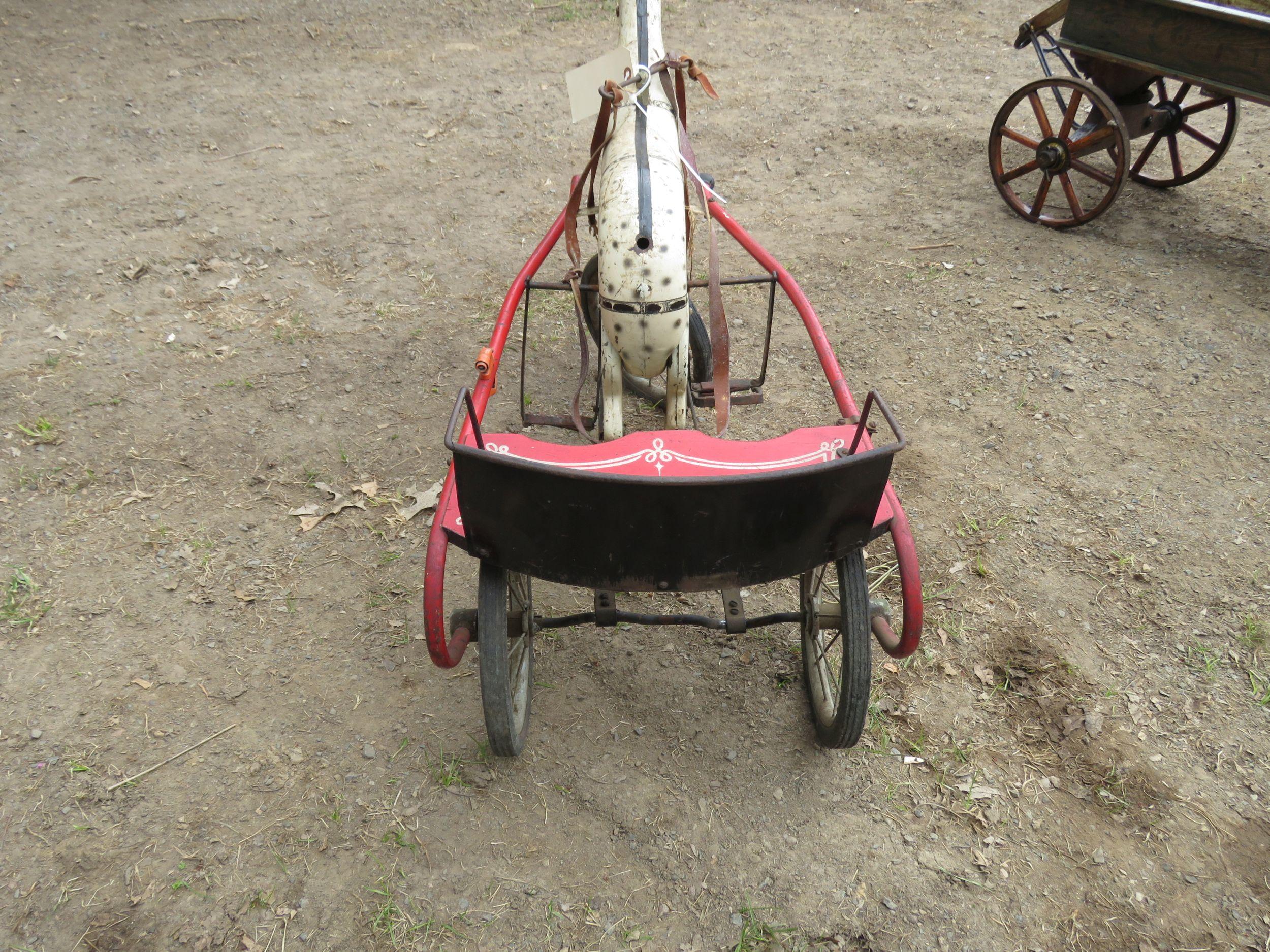 Toy & Tots Horse and Cart Pedal