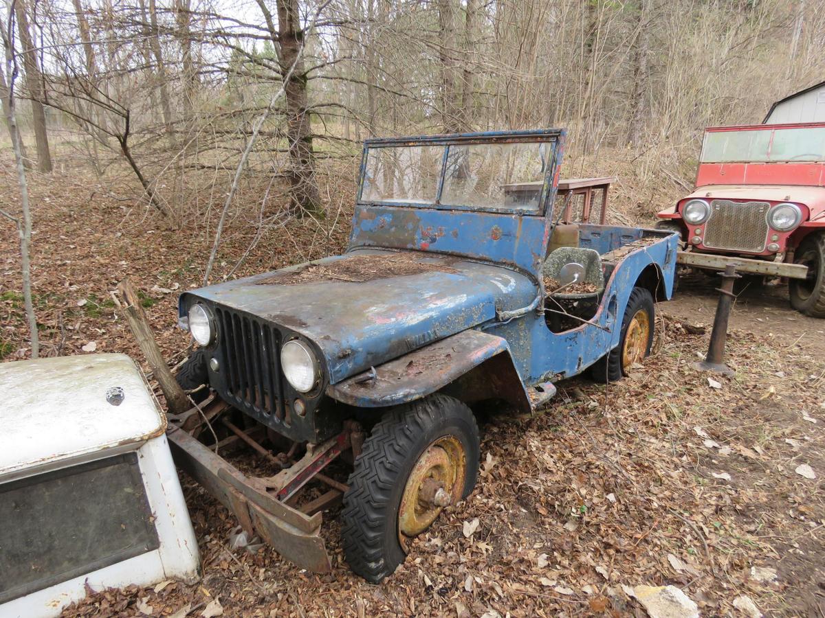 Willys CJ3A Jeep for Project or Parts