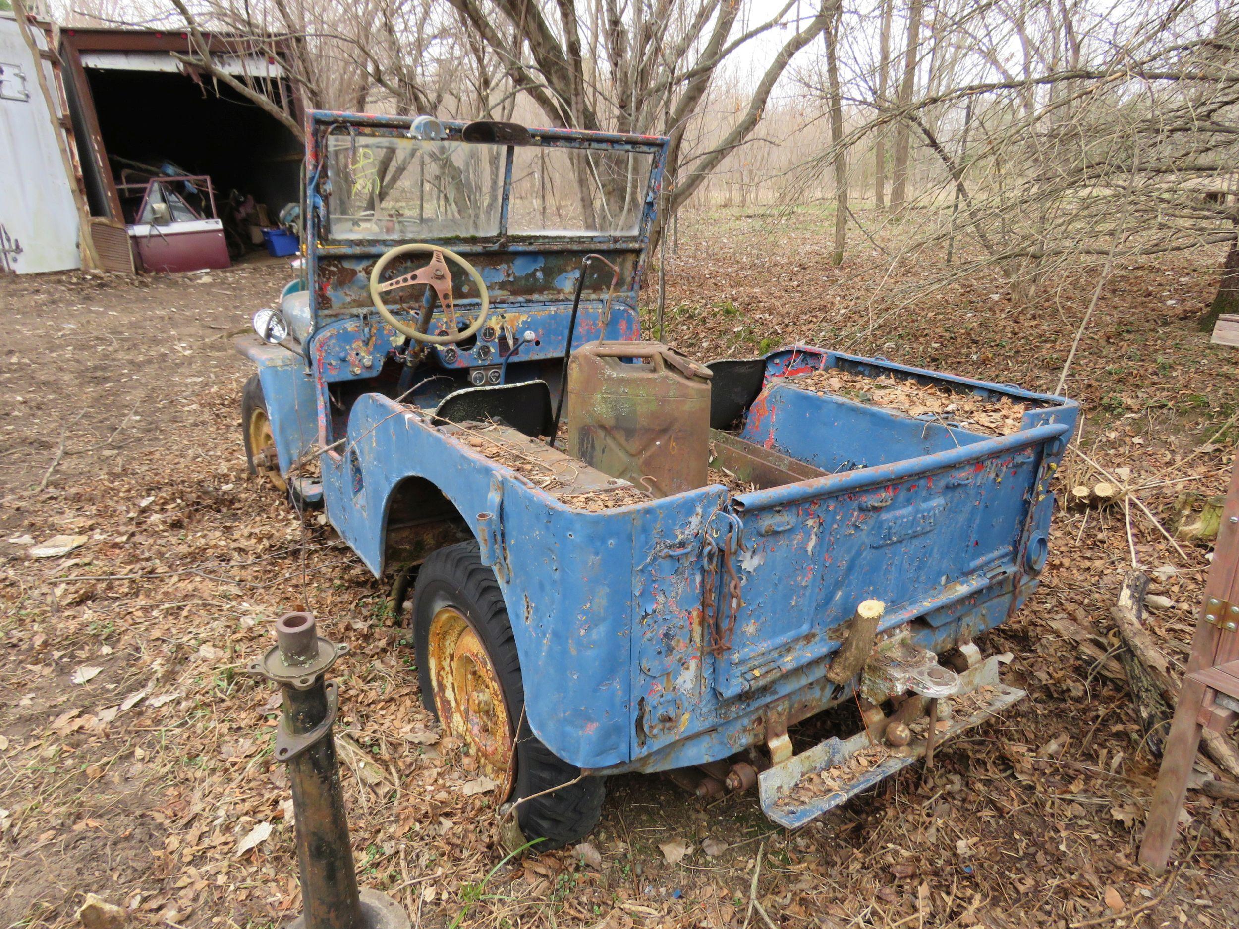 Willys CJ3A Jeep for Project or Parts