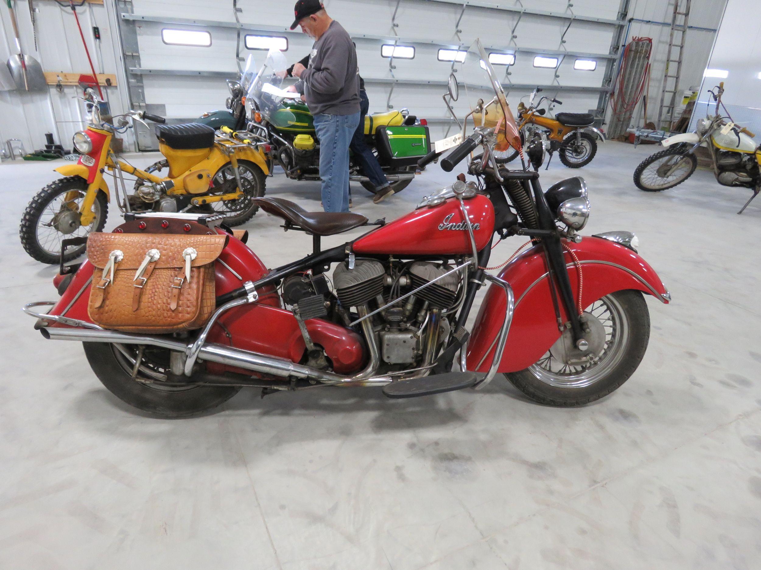 Amazing 1948 Indian Chief Motorcycle