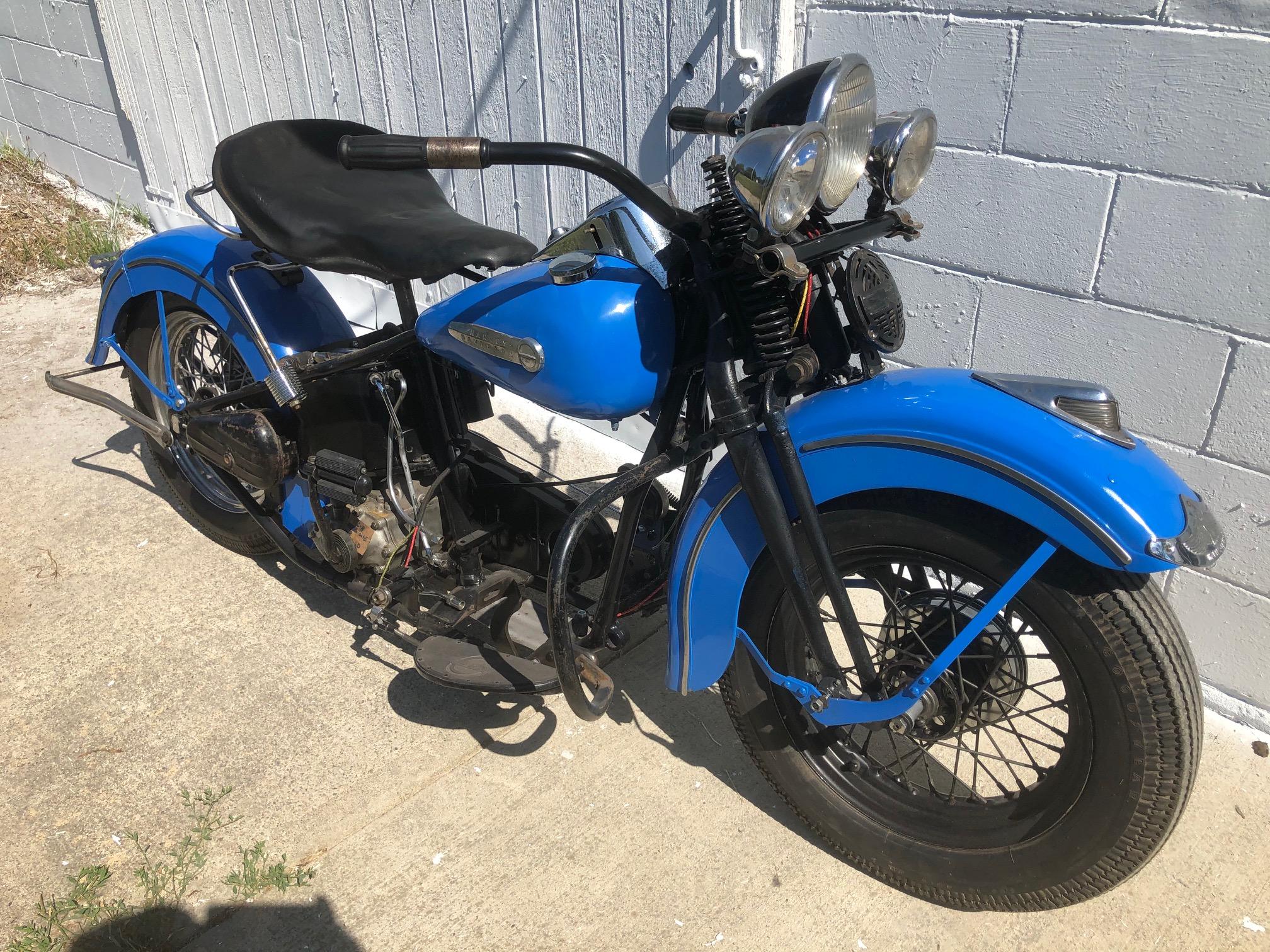 1948 Harley-Davidson FL Panhead rolling chassis