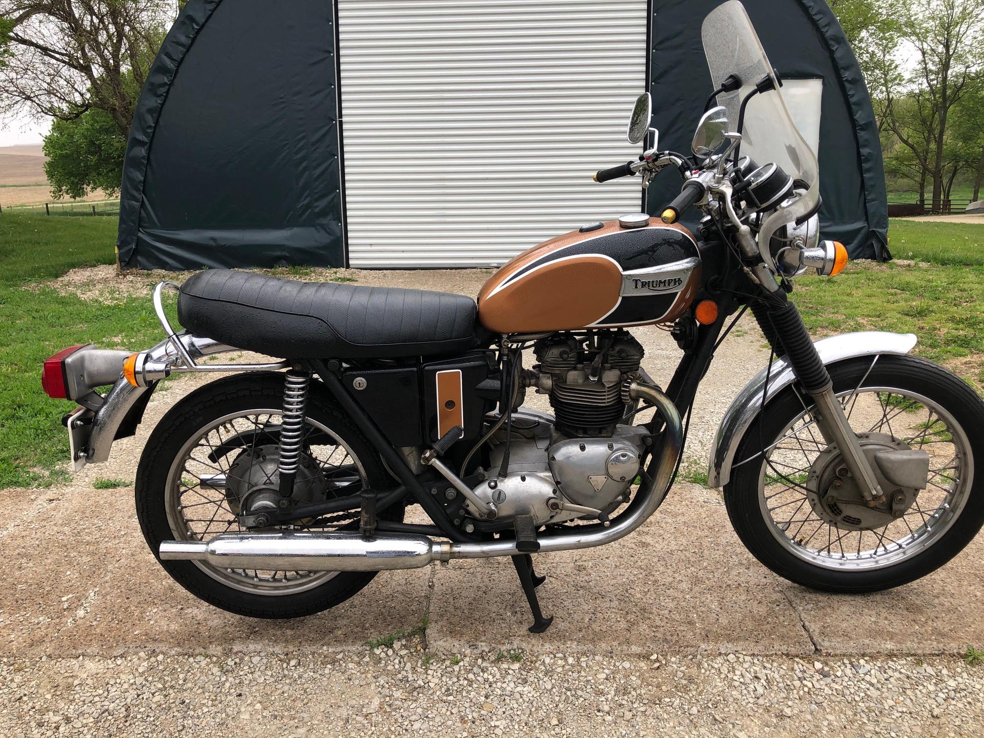 1973 Triumph TR7 750CC Motorcycle