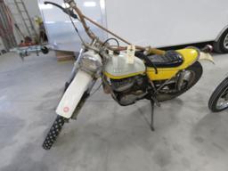 1974 Yamaha Observed Trials TY250 Dirt Bike