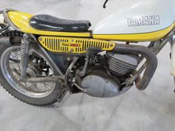 1974 Yamaha Observed Trials TY250 Dirt Bike