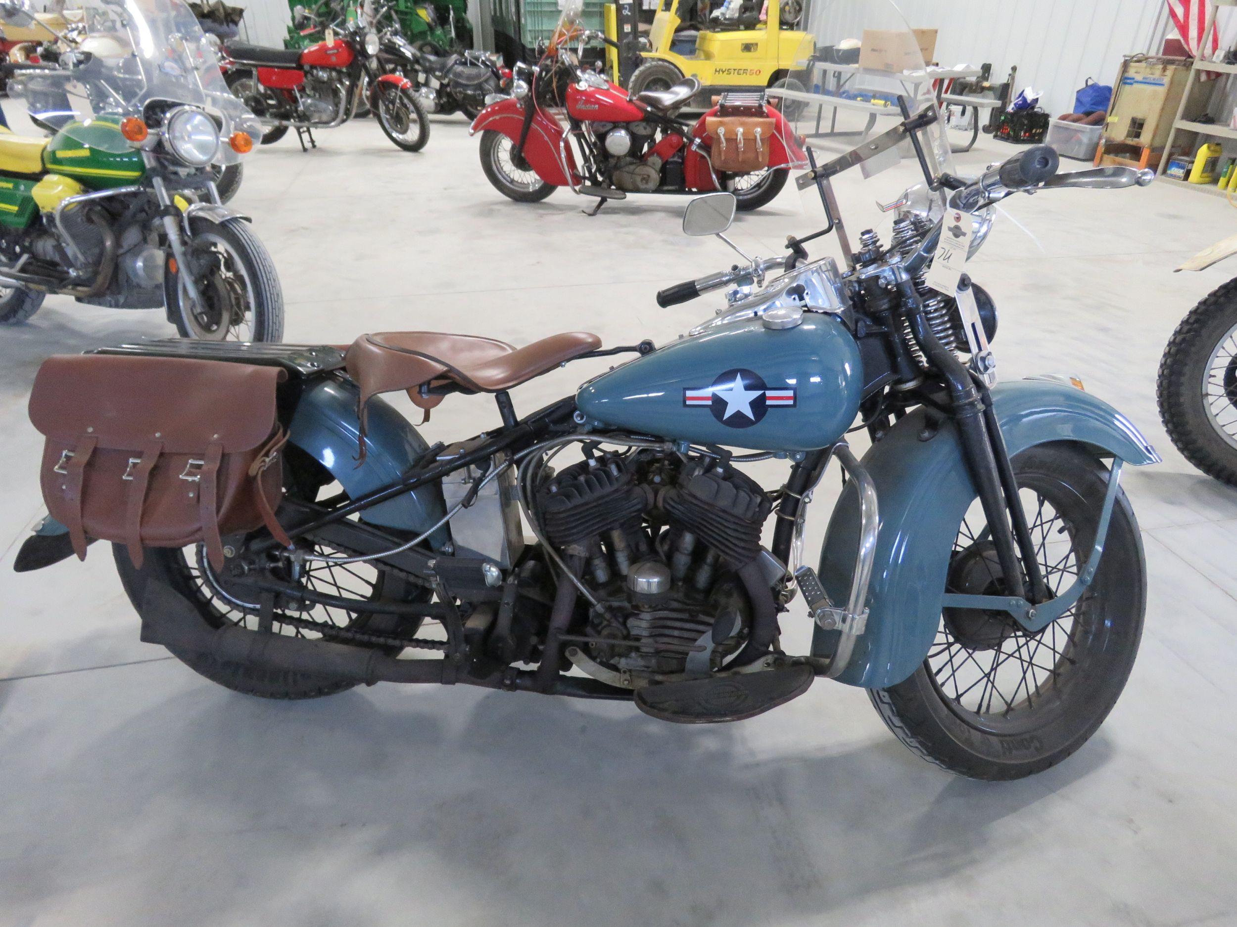 1954 Harley Davidson WL        V-Twin Motorcycle