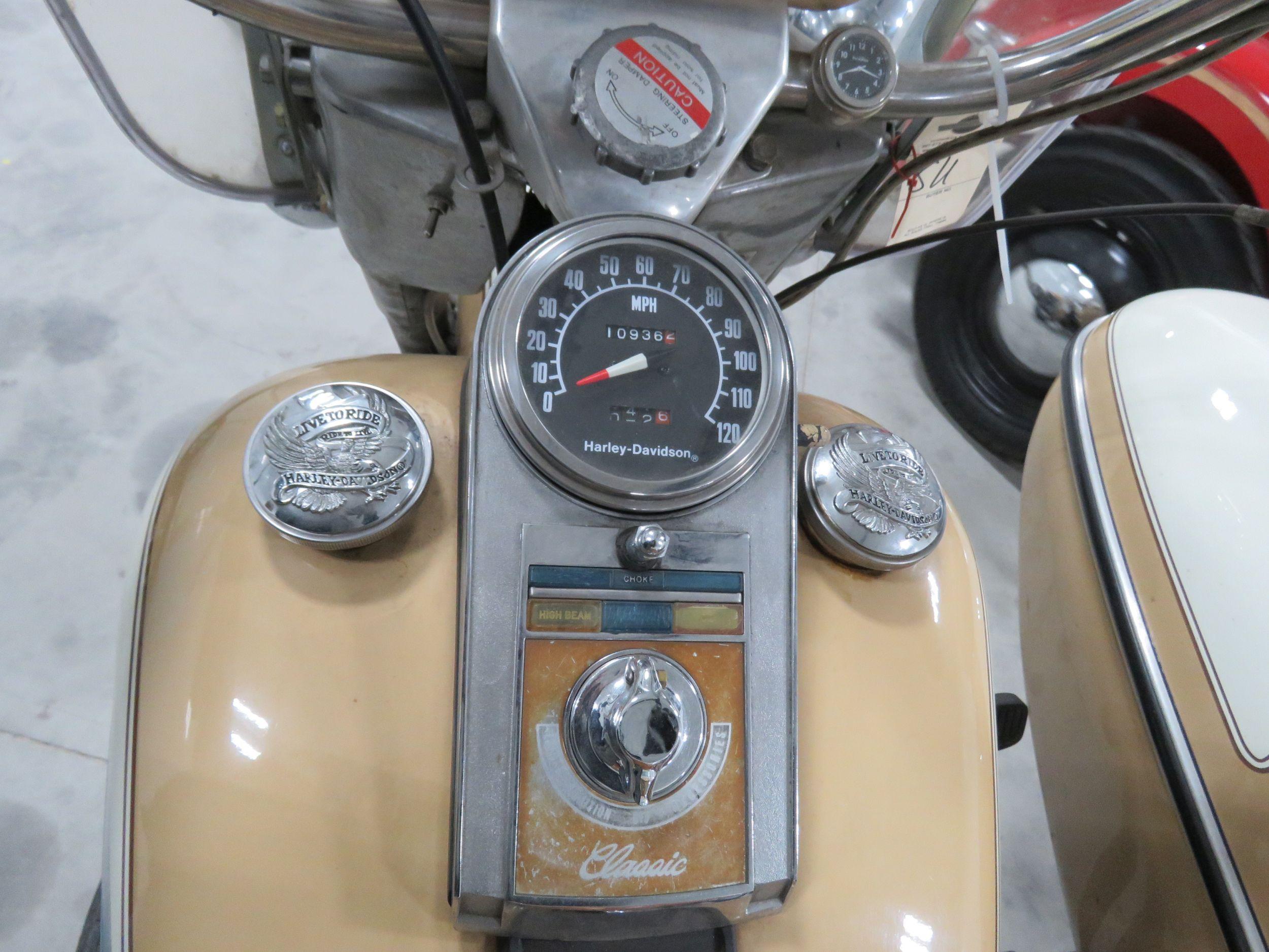 1979 Harley Davidson Electra Glide Classic Motorcycle with Side Car