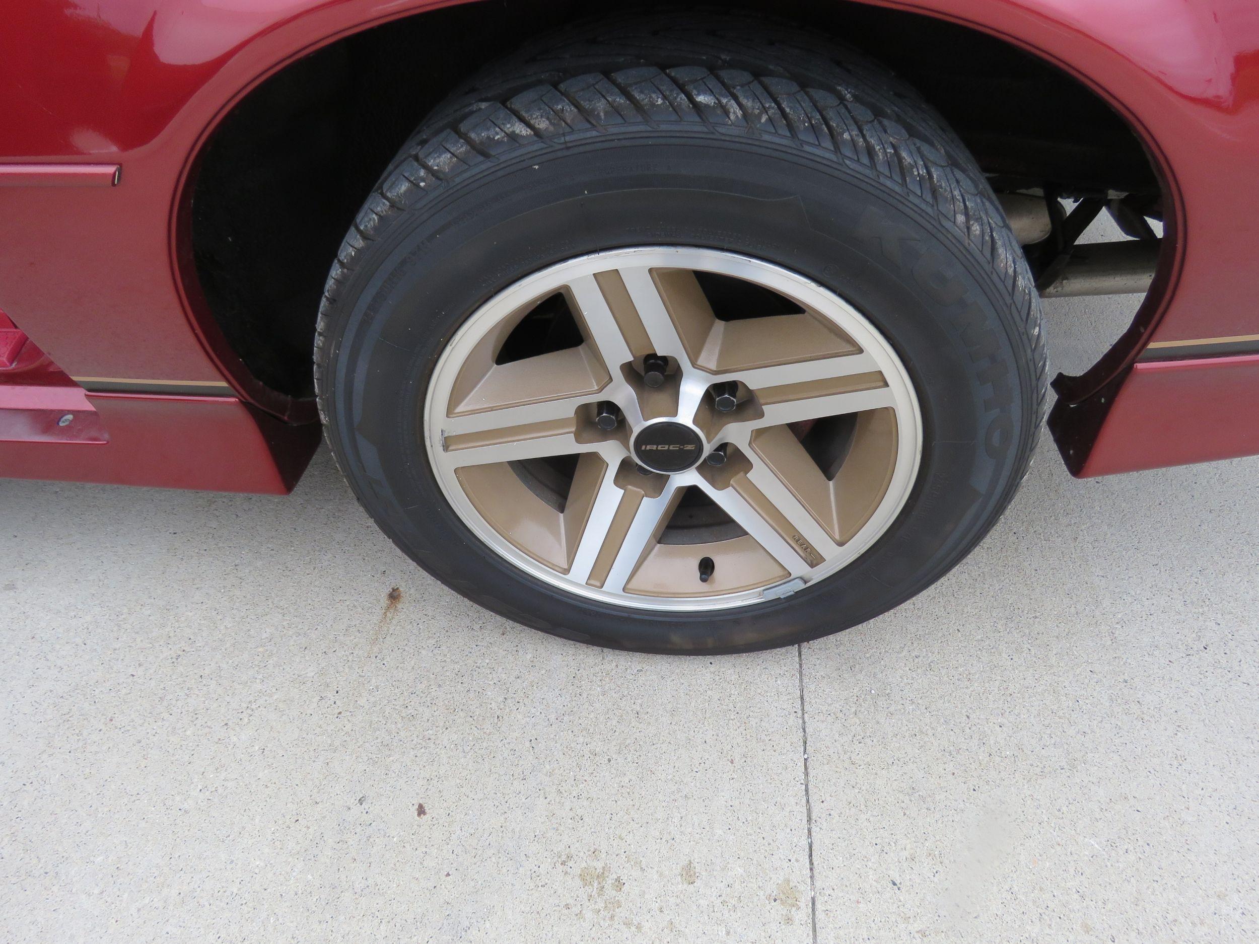 1987 Chevrolet IROC Camaro