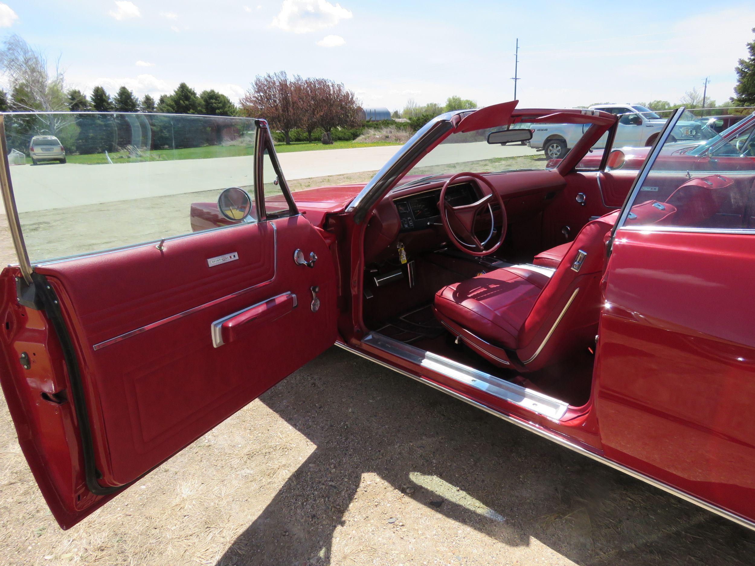 1969 Plymouth Sport Fury Convertible