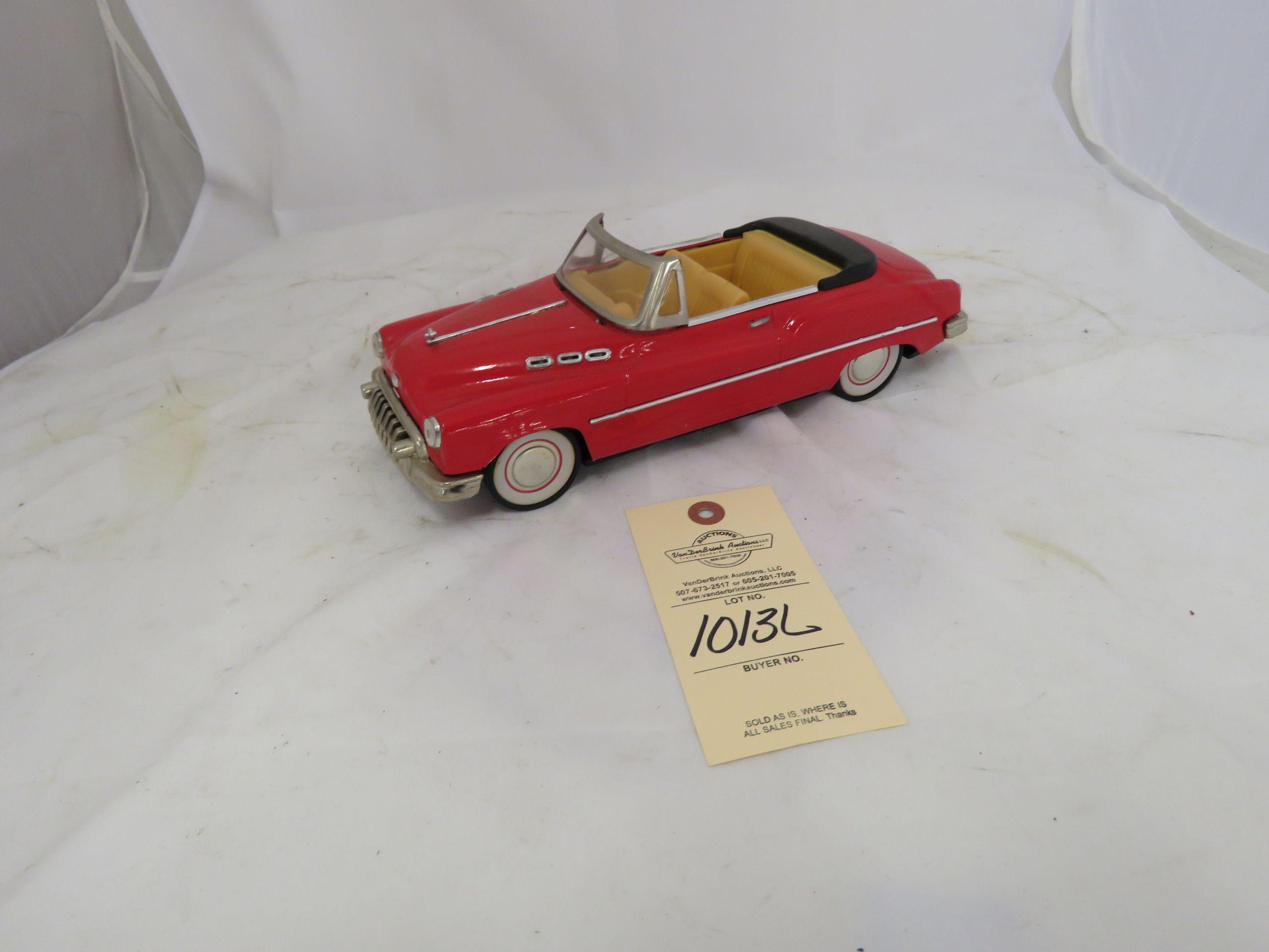 1950's Buick Convertible Pressed Tin Toy