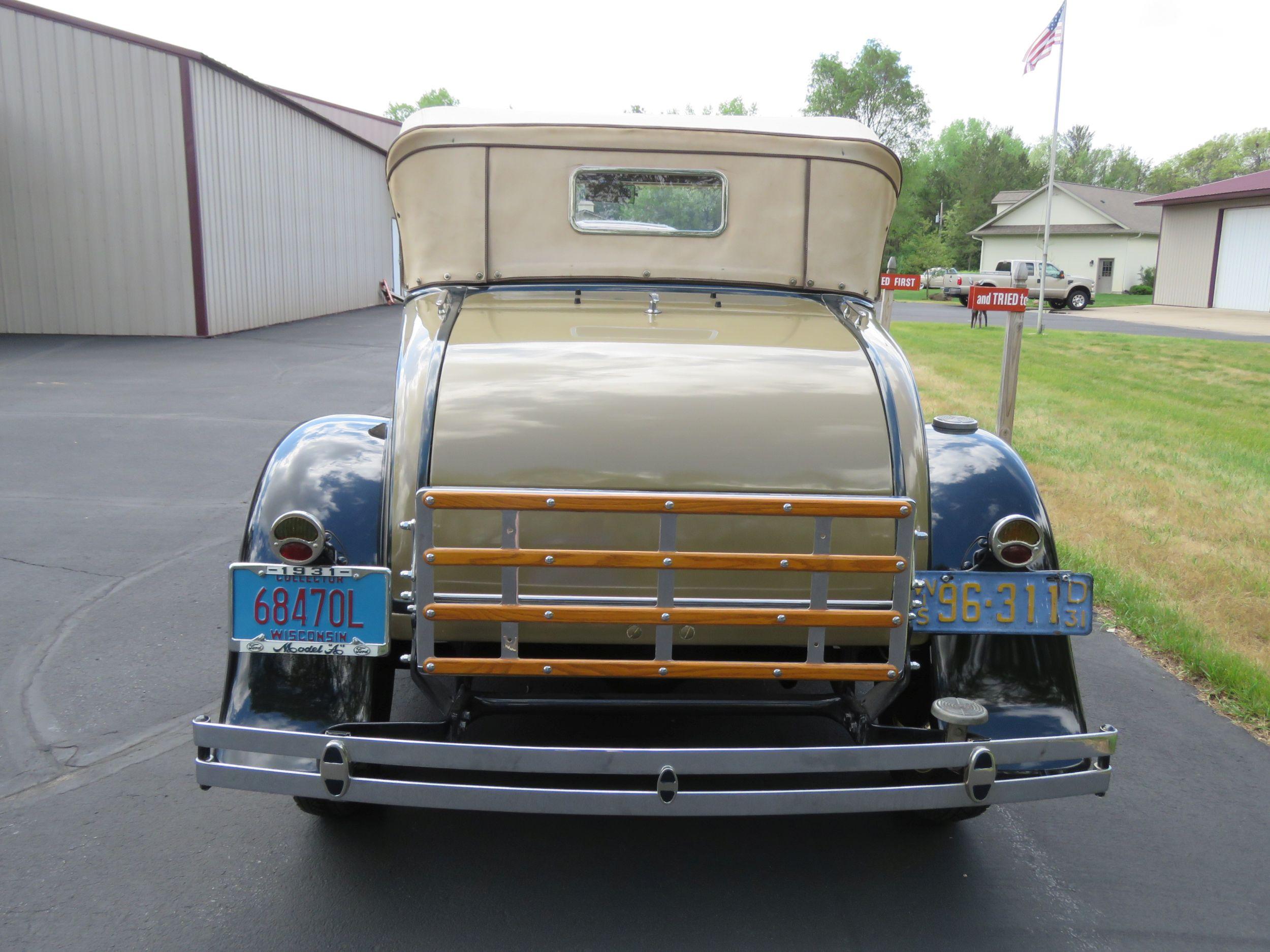 1931 Ford Model A Rumble Seat Roadster