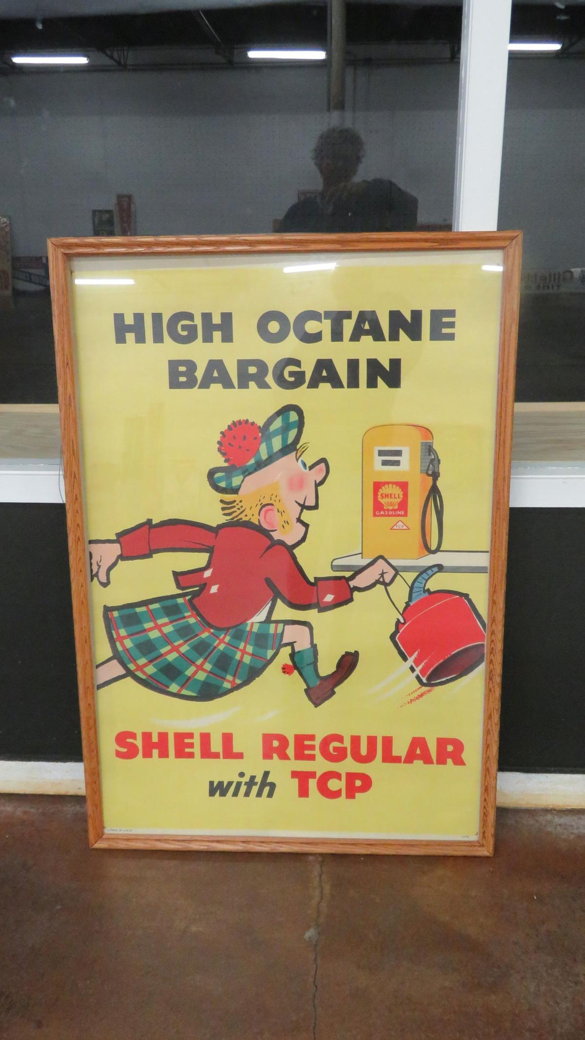 Shell Advertising Poster