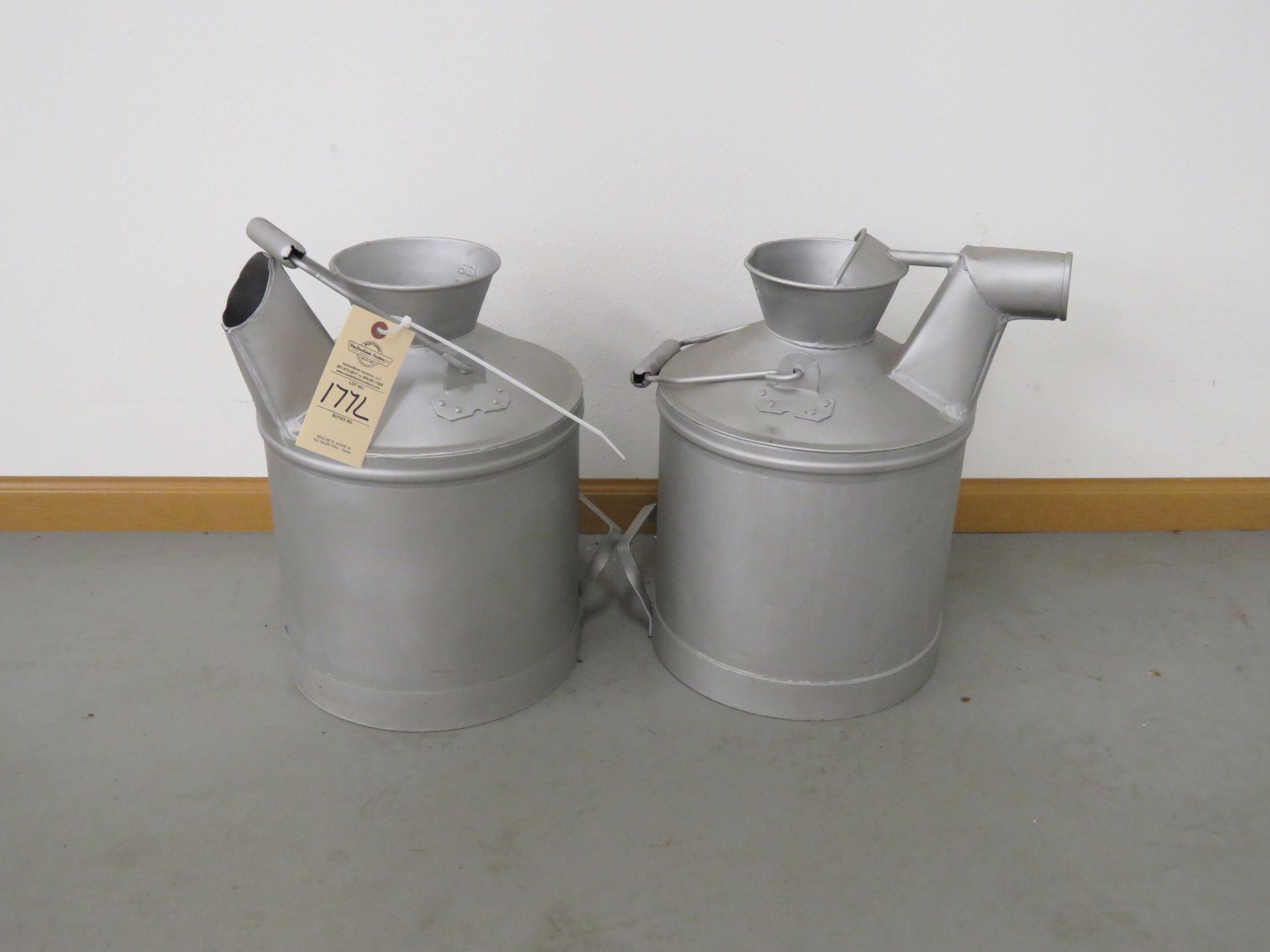 Restored Standard Oil Jugs