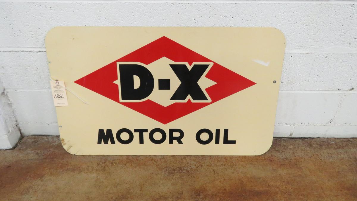 DX Porcelain Sign