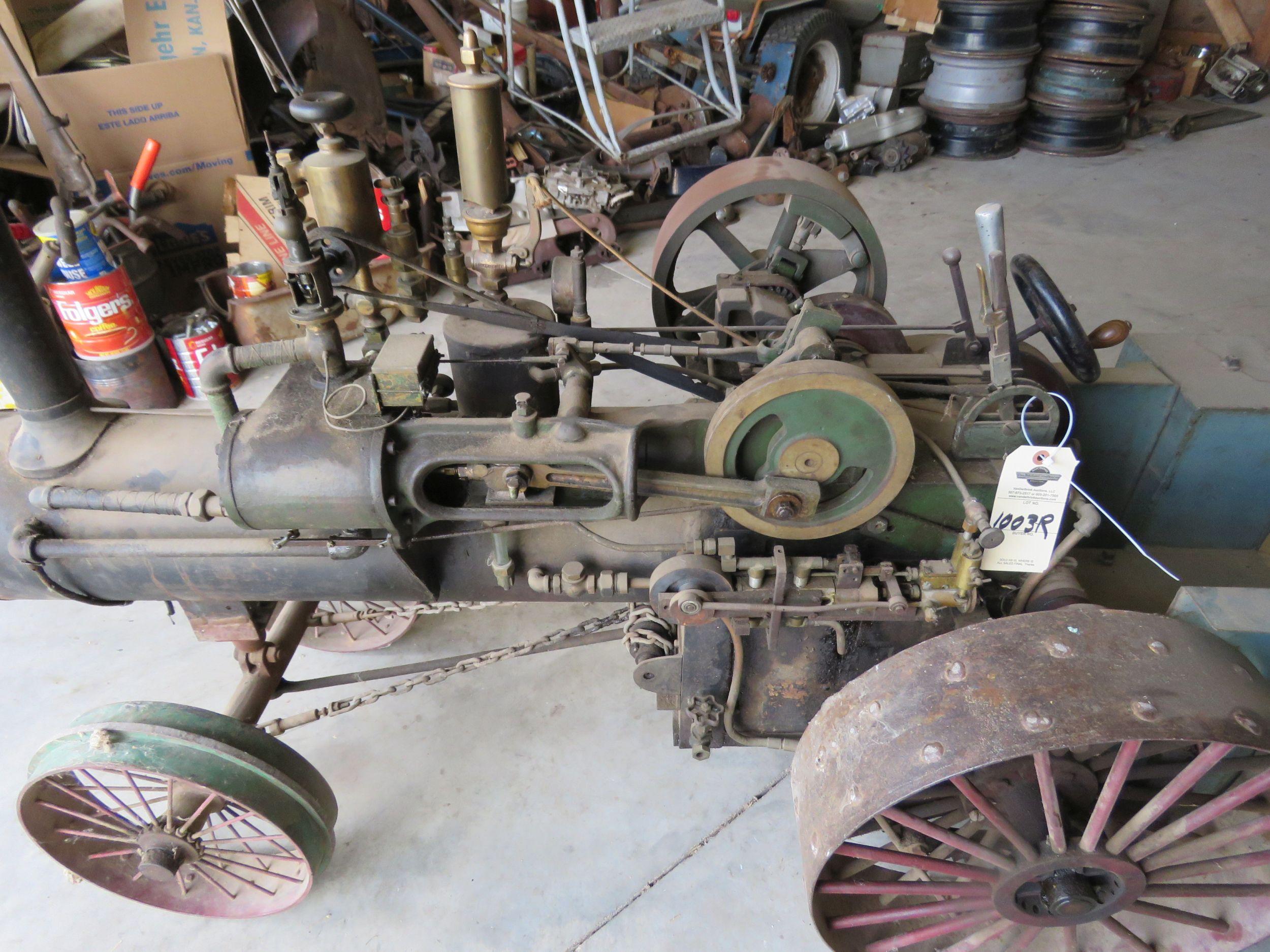 MINIATURE STEAM TRACTION TRACTOR