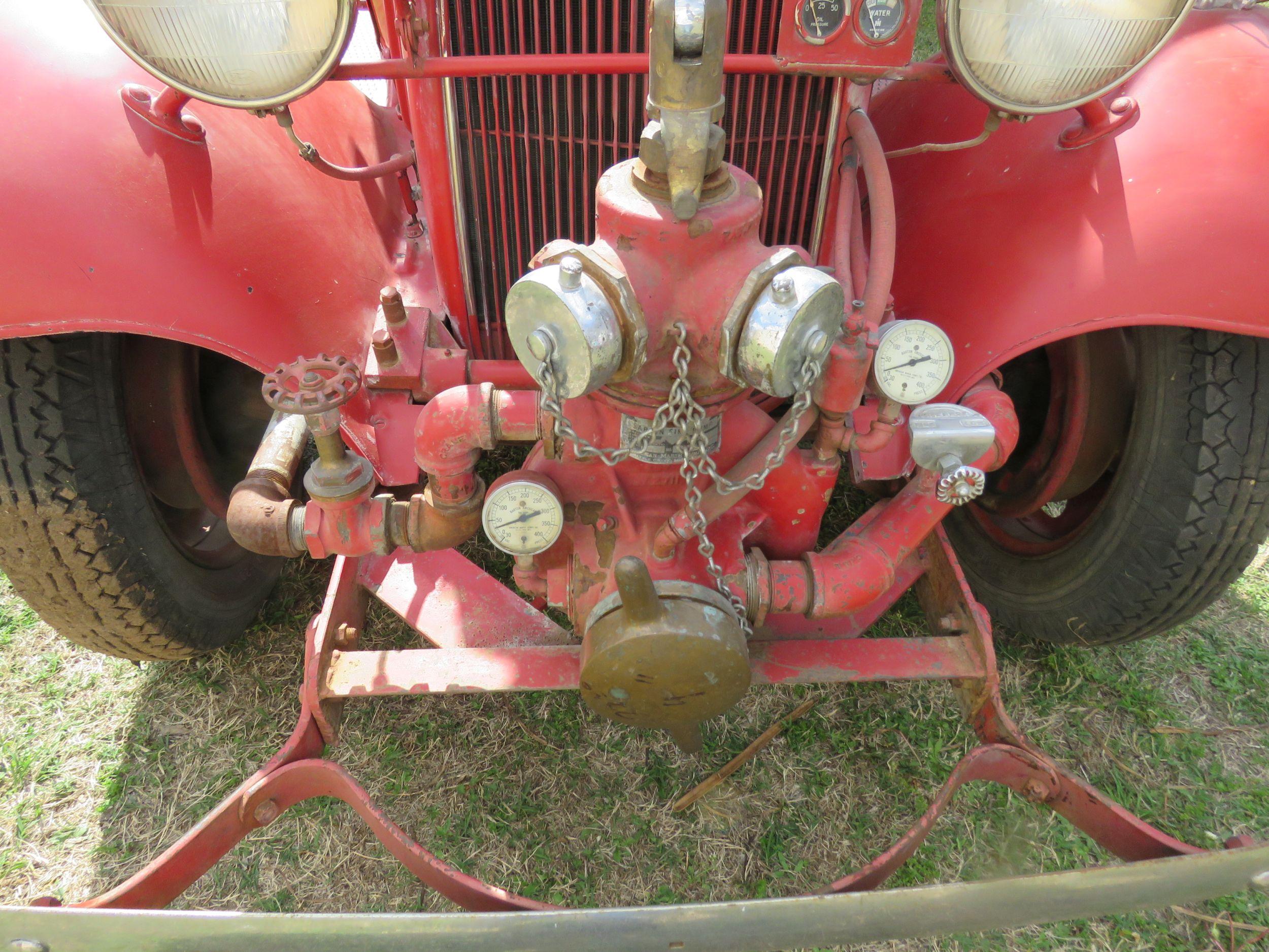 1934 FORD Model B FIRETRUCK