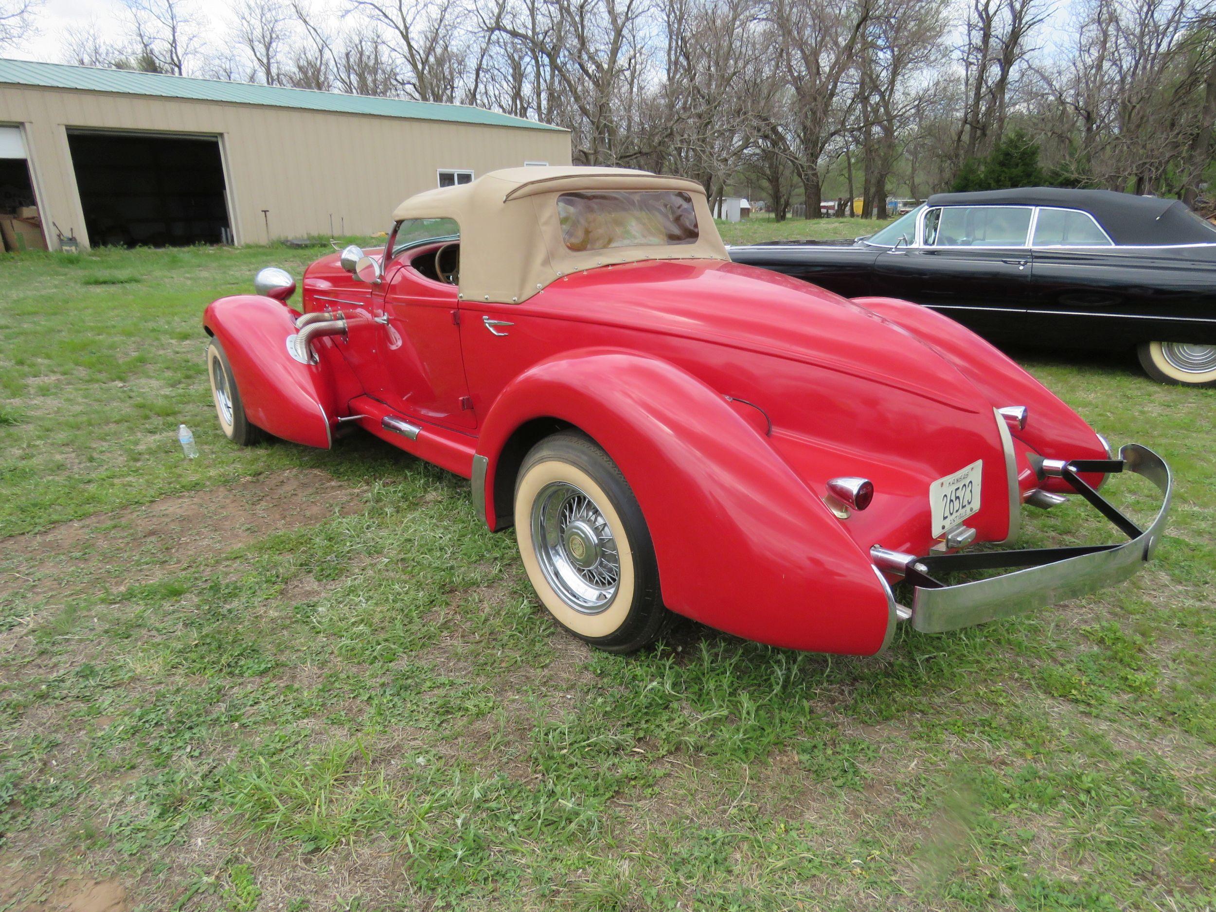 1936 AUBURN BOATTAIL SPEEDSTER REPLICA KIT CAR