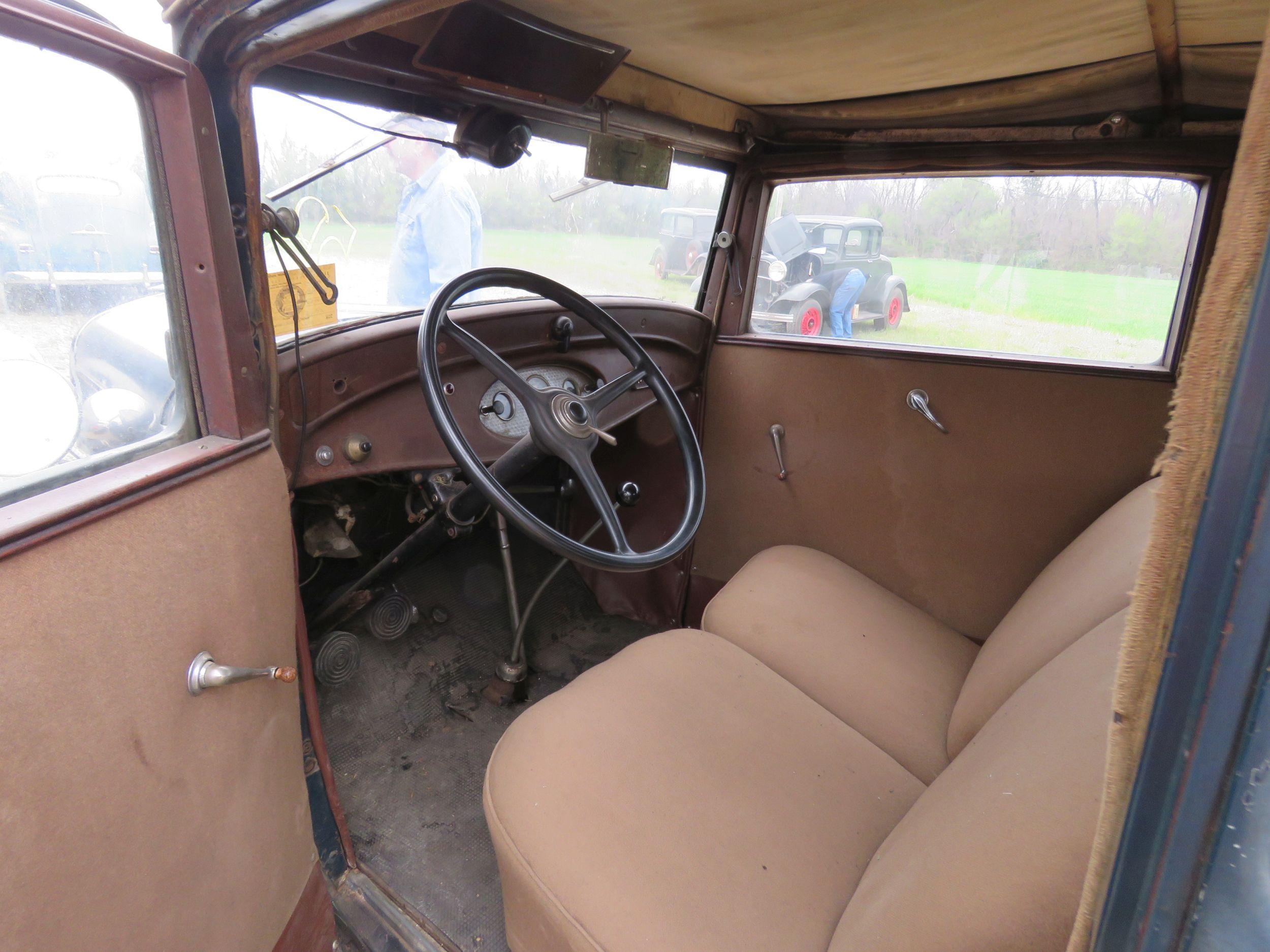 RARE 1932 FORD B400 2DR CONVERTIBLE V8 SEDAN