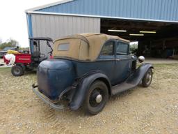 RARE 1932 FORD B400 2DR CONVERTIBLE V8 SEDAN